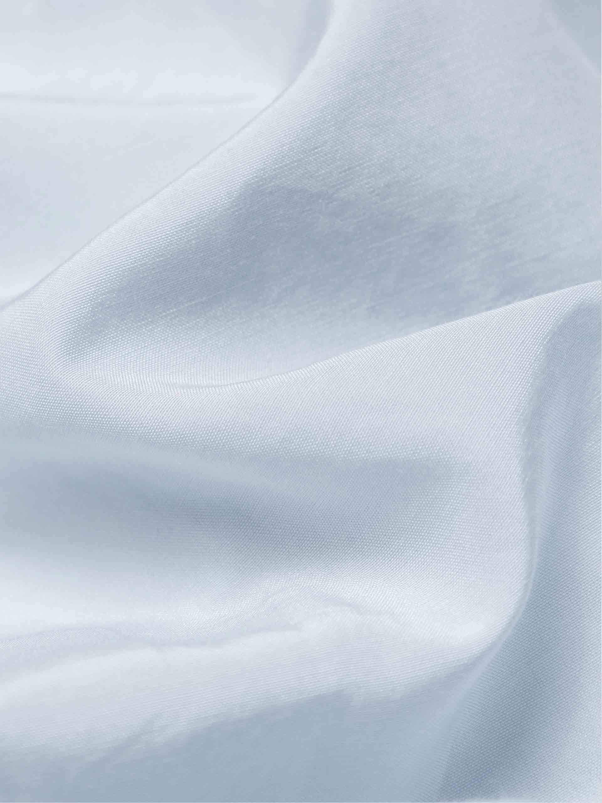 Cotton Silk Cropped Shirt - Image 4