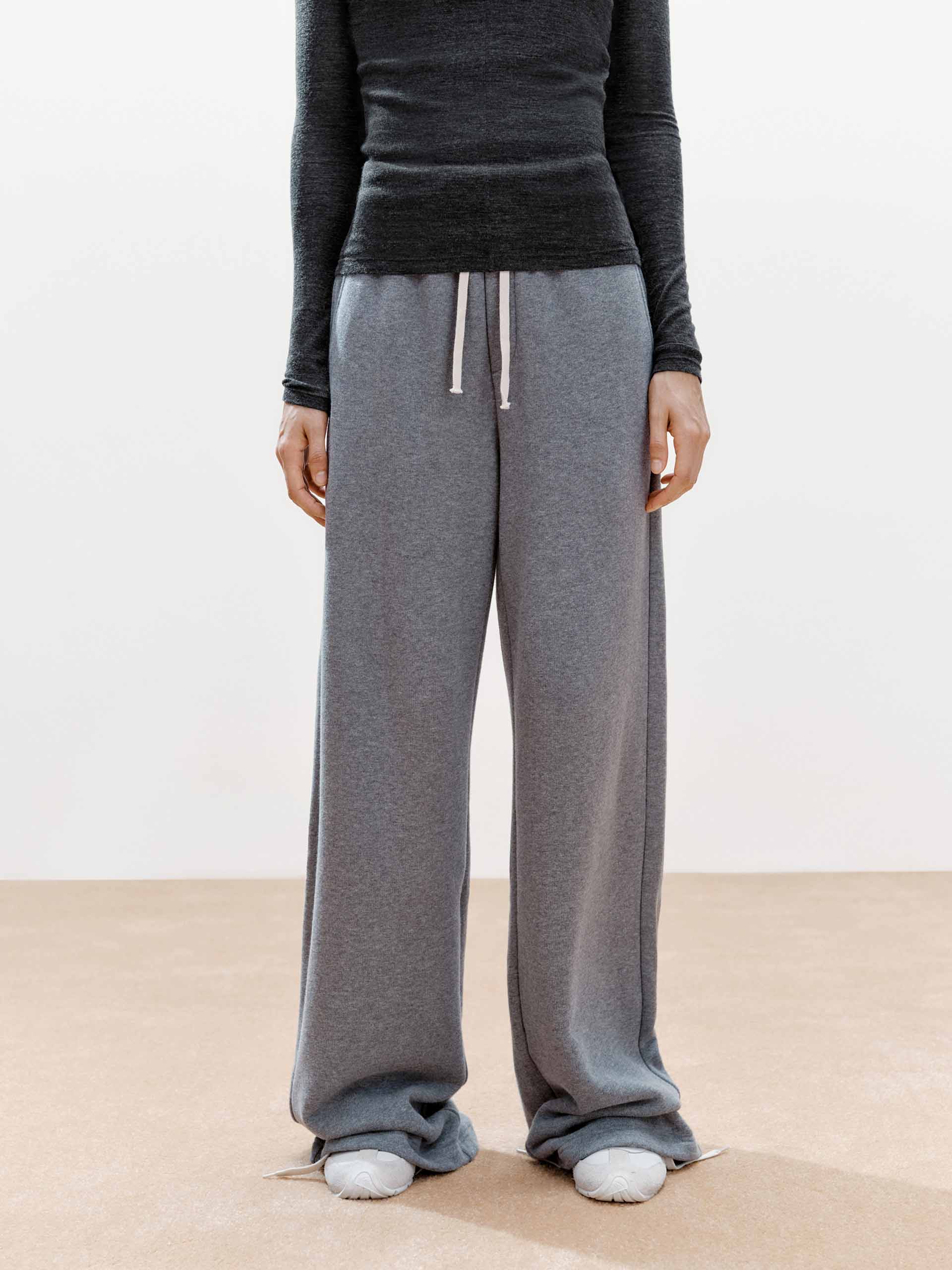 Cotton Trousers With Drawstring - Image 8