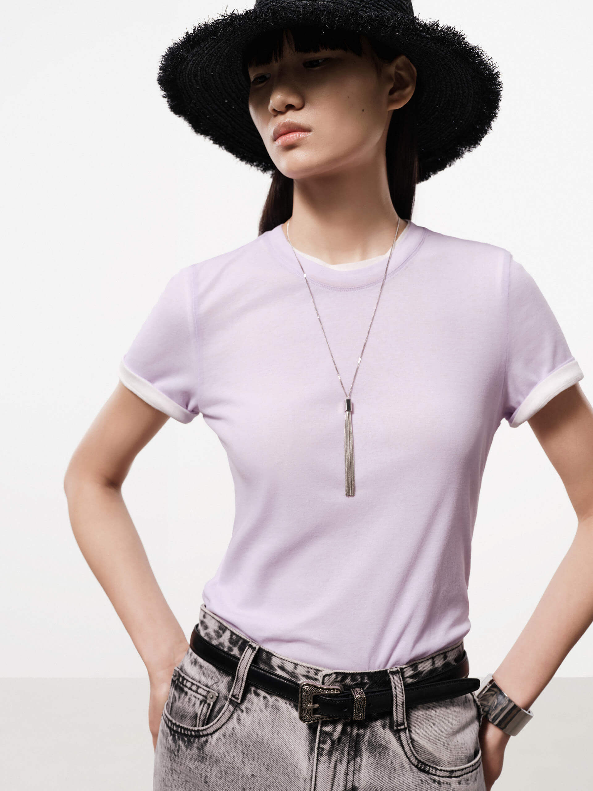 Cotton Two Piece T-shirt - Image 14