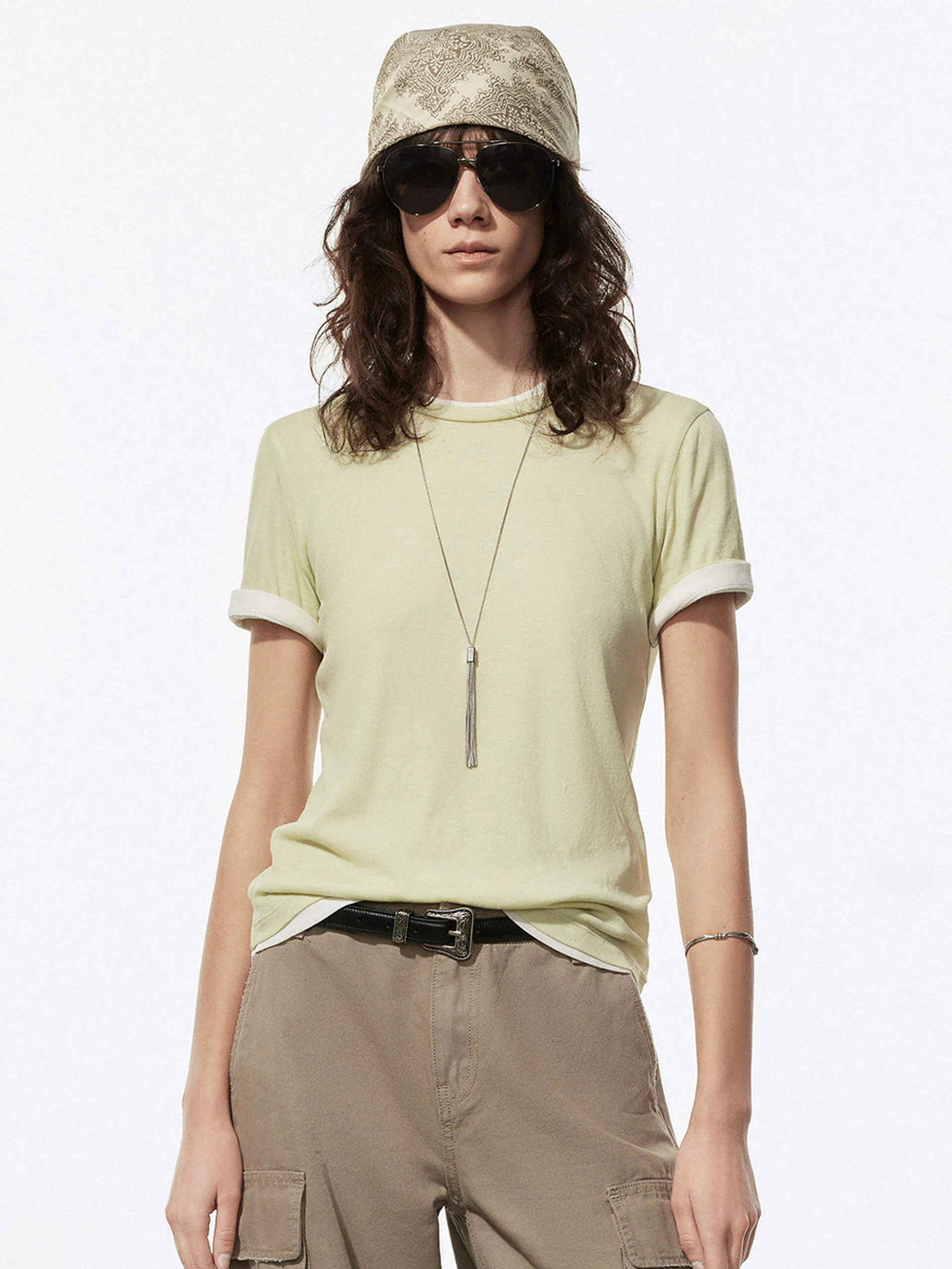 Cotton Two Piece T-shirt - Image 7