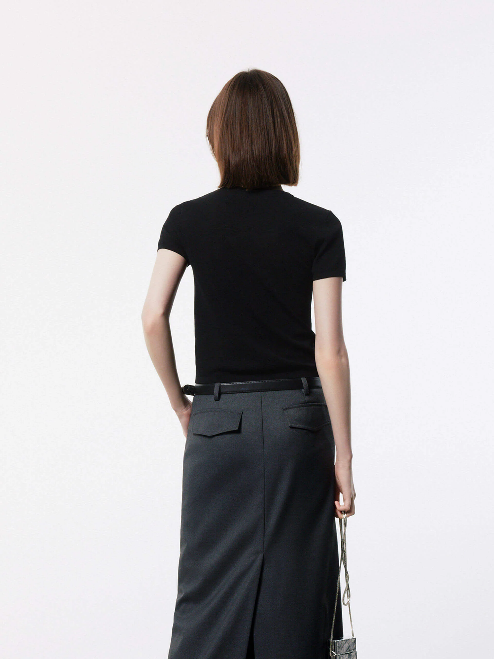 Crew Neck Knitted Top - Image 15