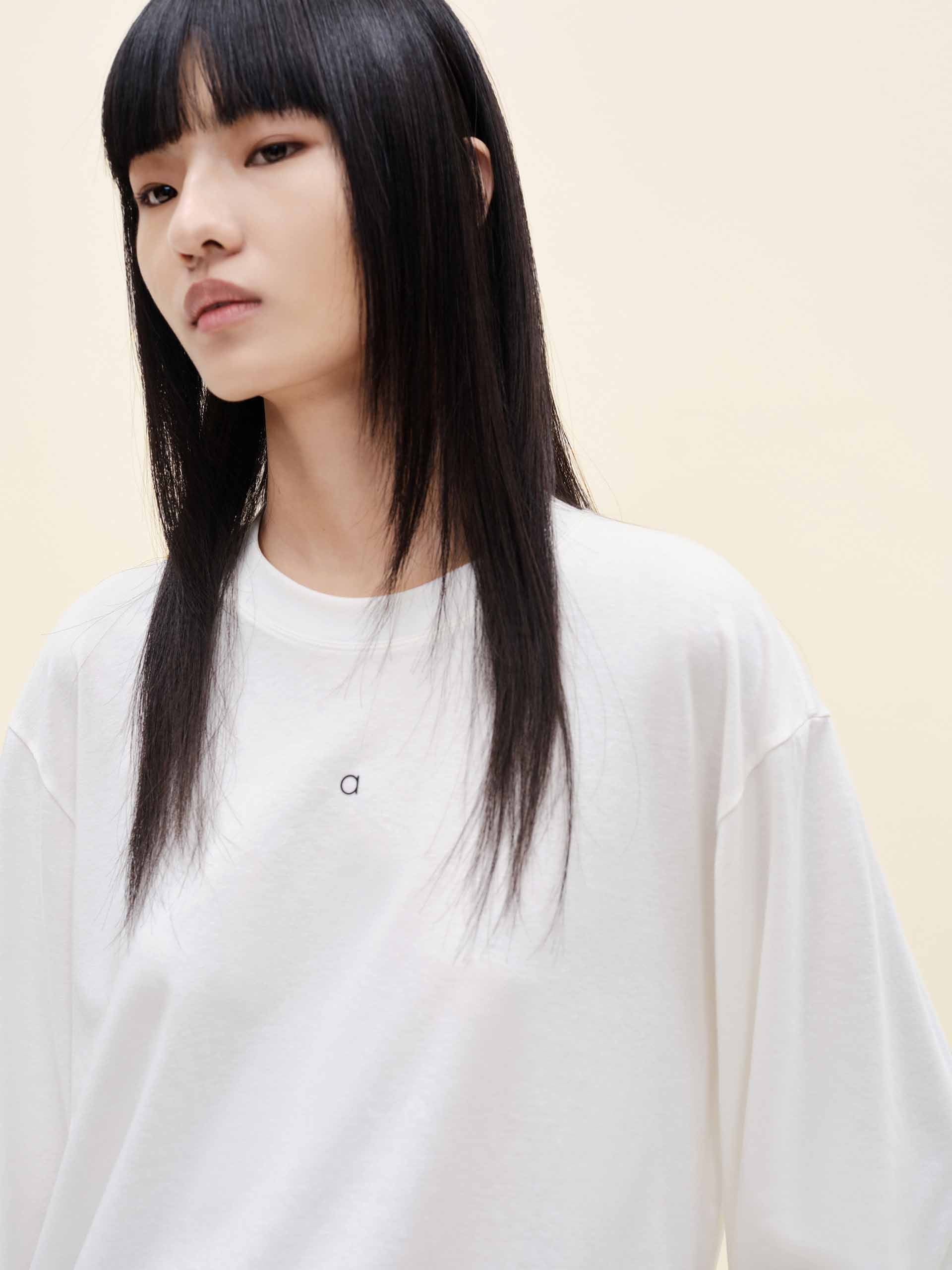Crewneck Cotton Blend T-shirt - Image 8