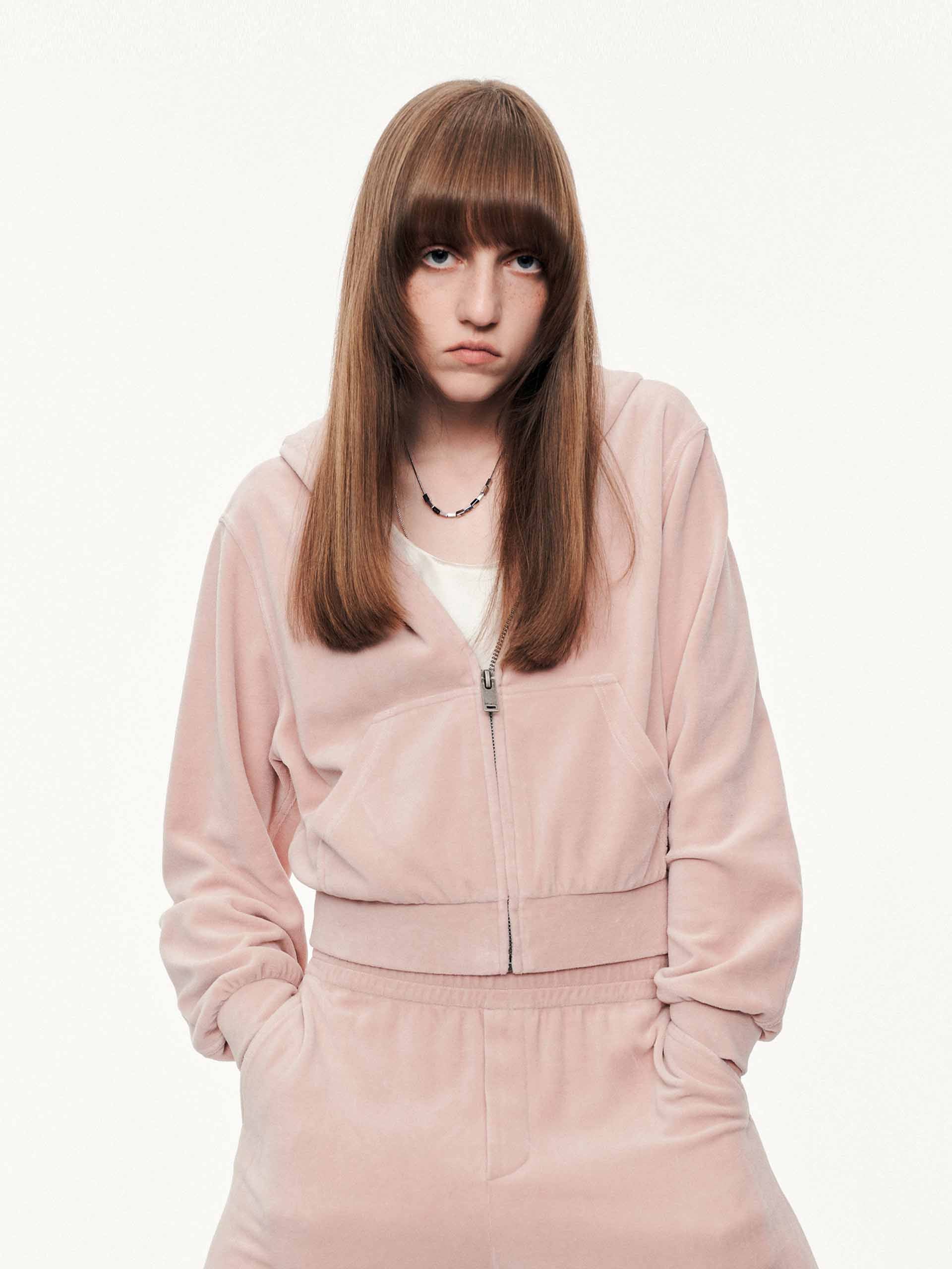 Cropped Hooded Jacket