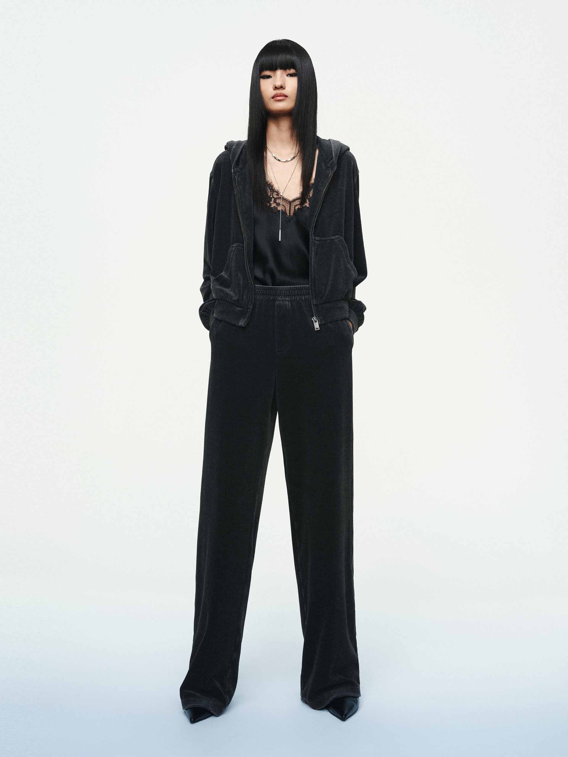 Cropped Hooded Jacket - Image 10