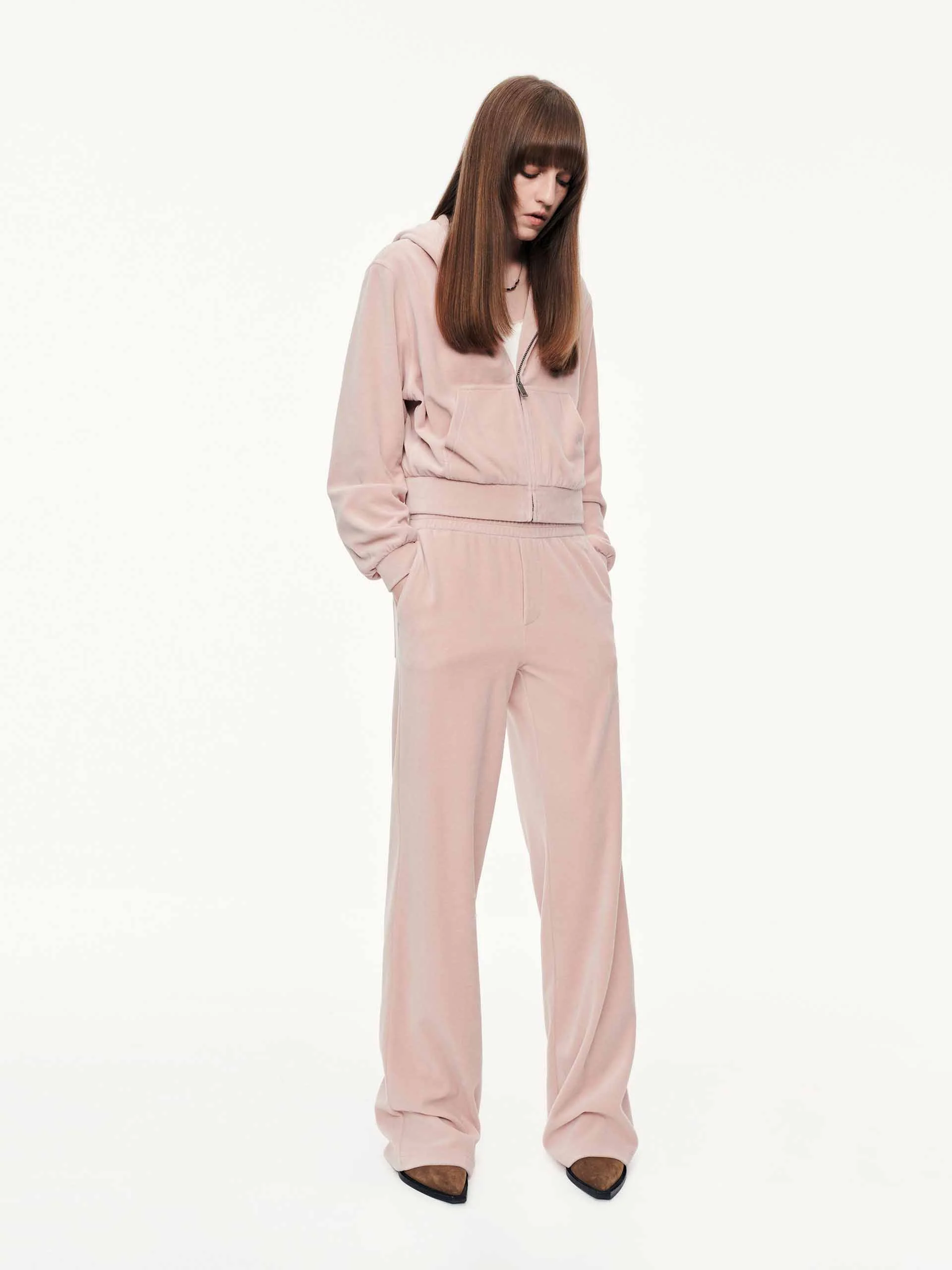 Cropped Hooded Jacket - Image 2