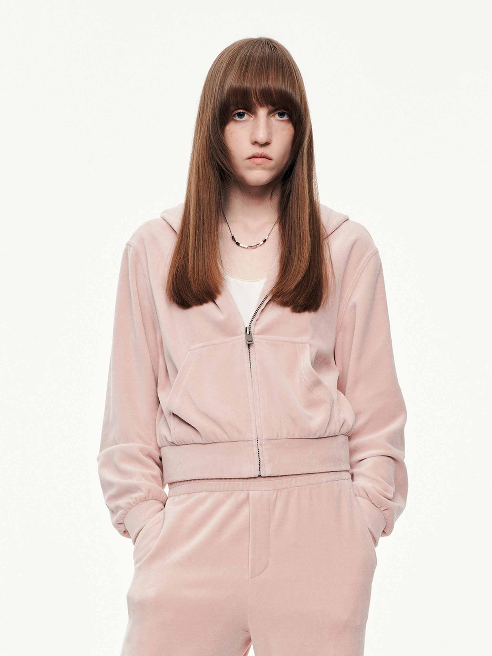 Cropped Hooded Jacket - Image 3