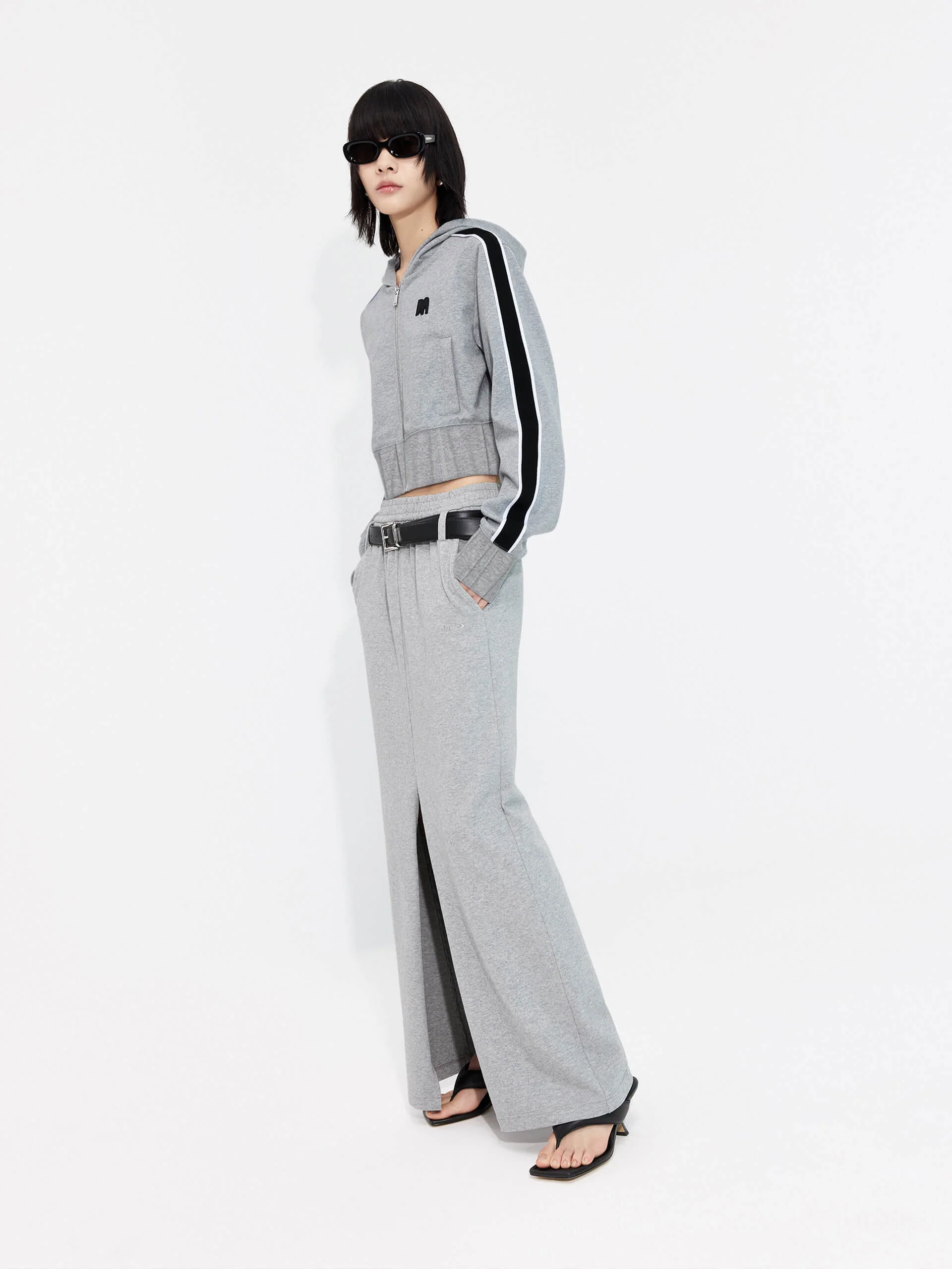 Cropped Hoodie Jacket - Image 12