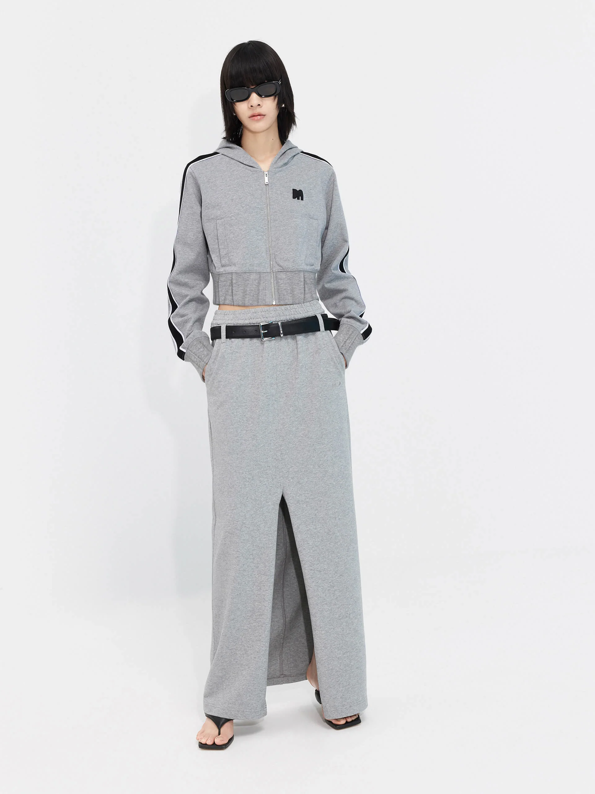 Cropped Hoodie Jacket - Image 8