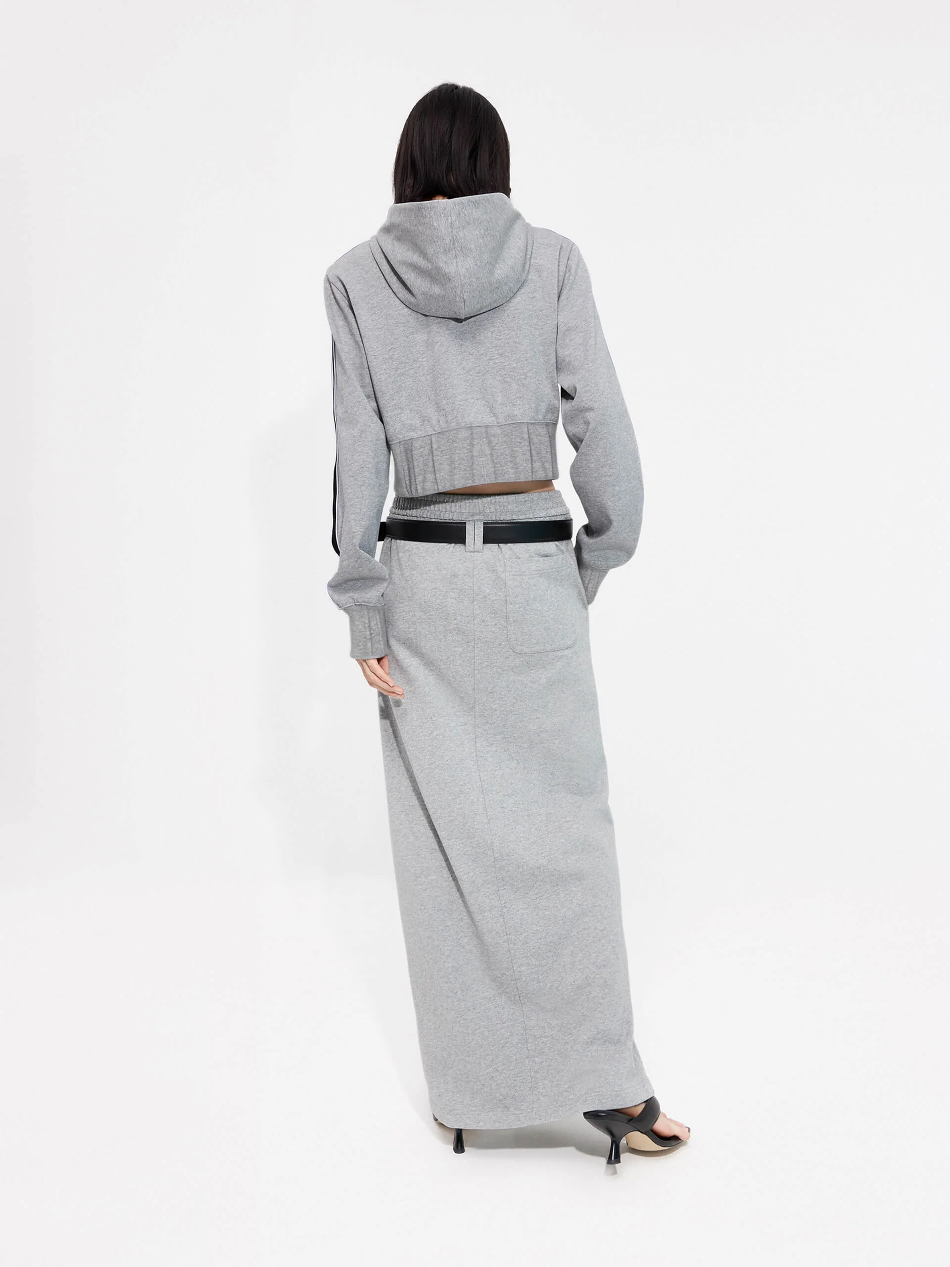 Cropped Hoodie Jacket - Image 9