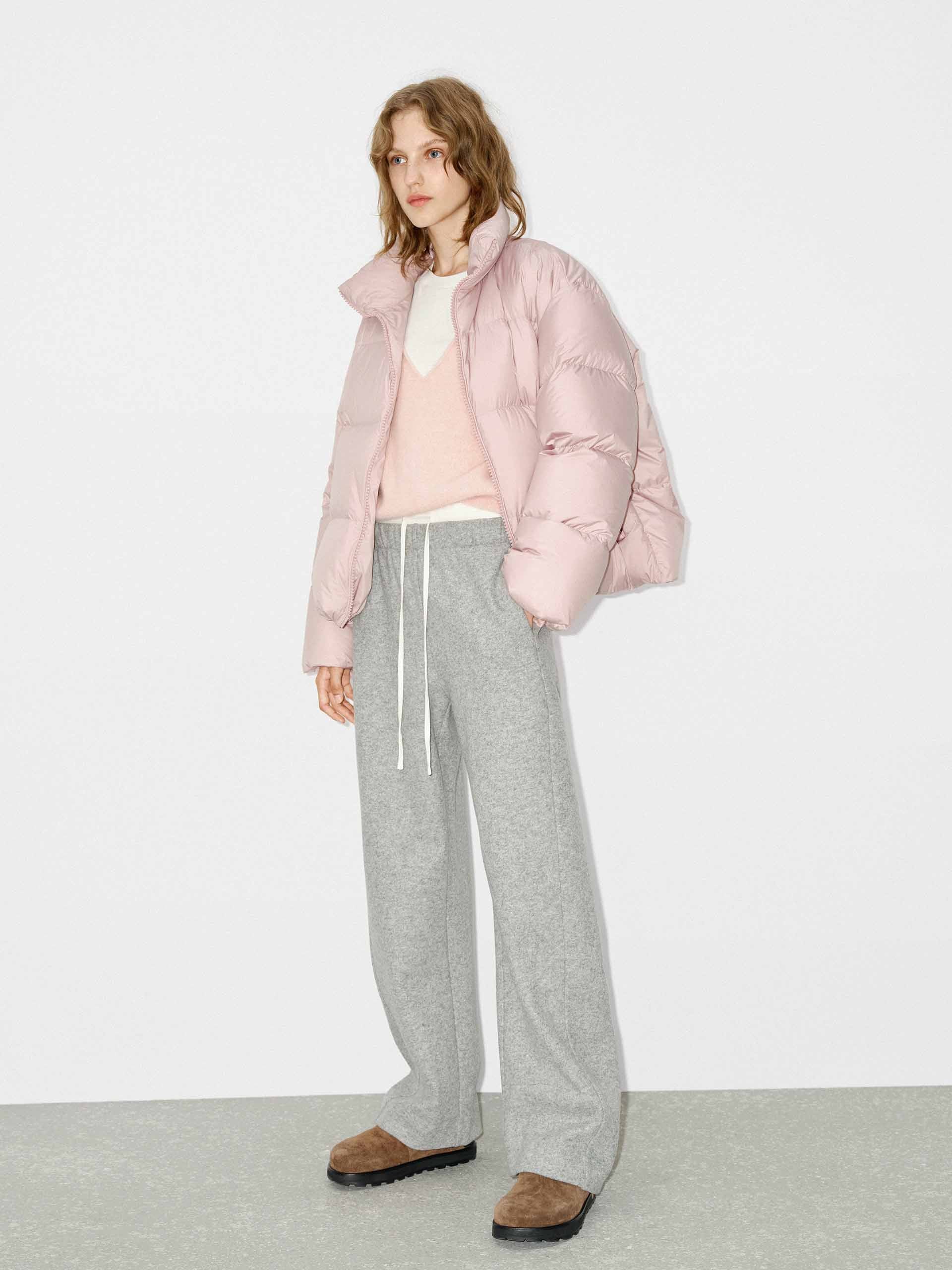 Cropped Padded Jacket - Image 15