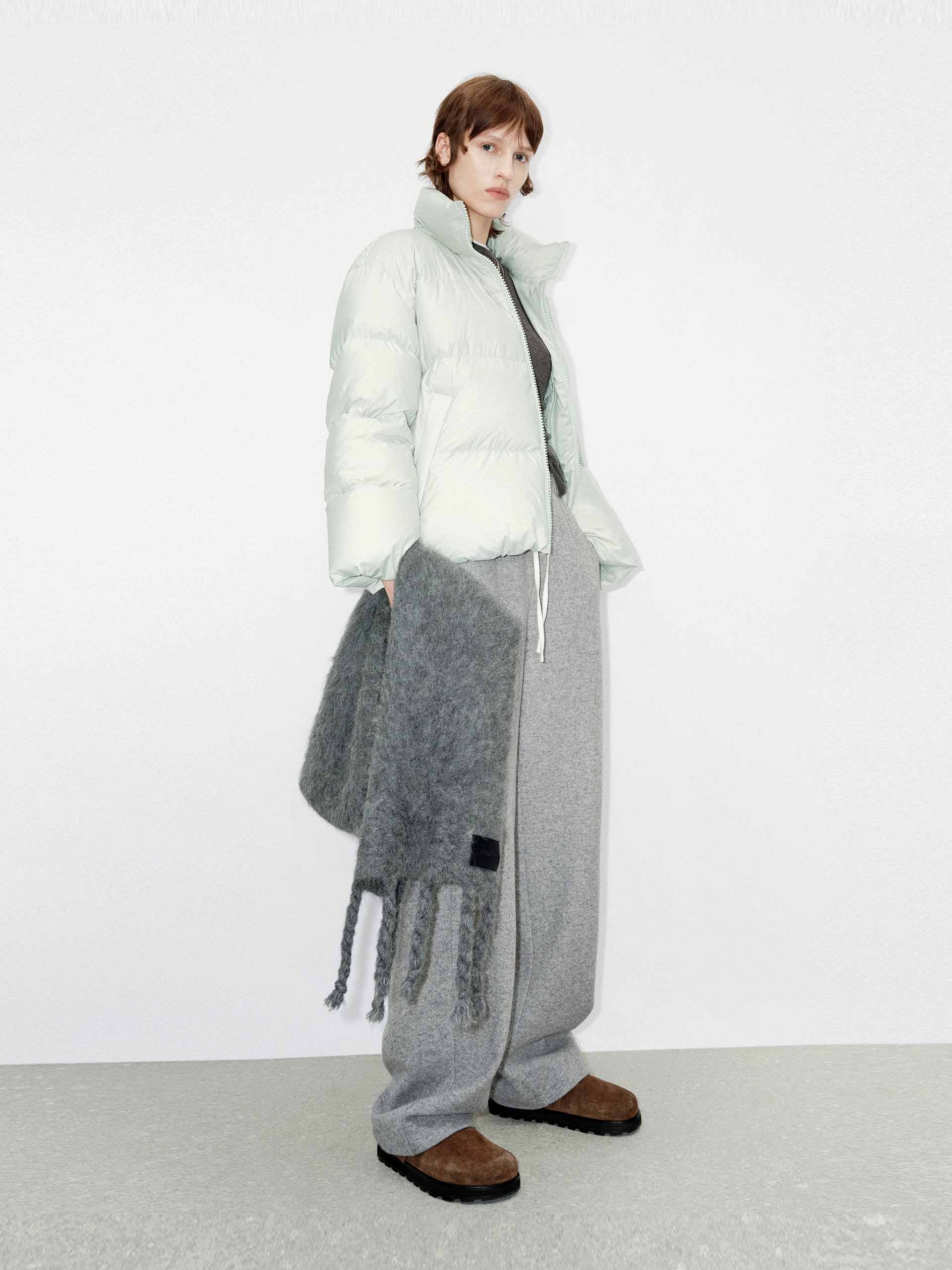 Cropped Padded Jacket - Image 6