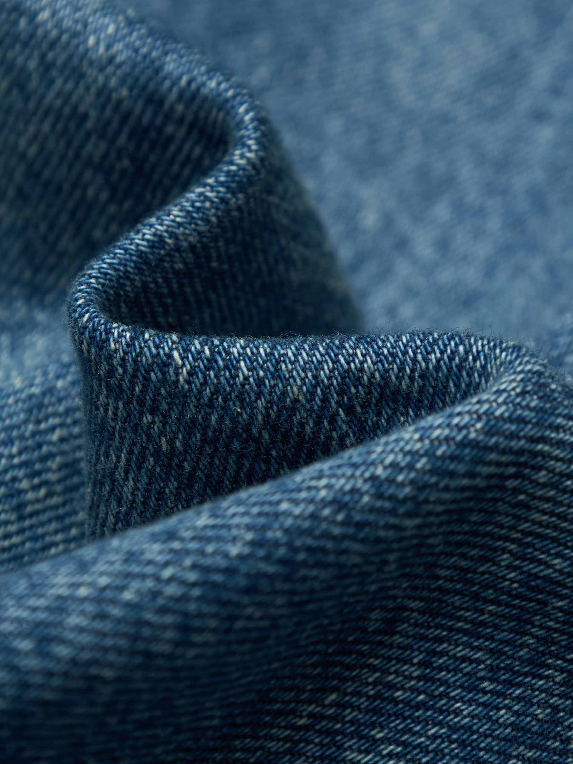 Cropped Pockets Denim Jacket - Image 4