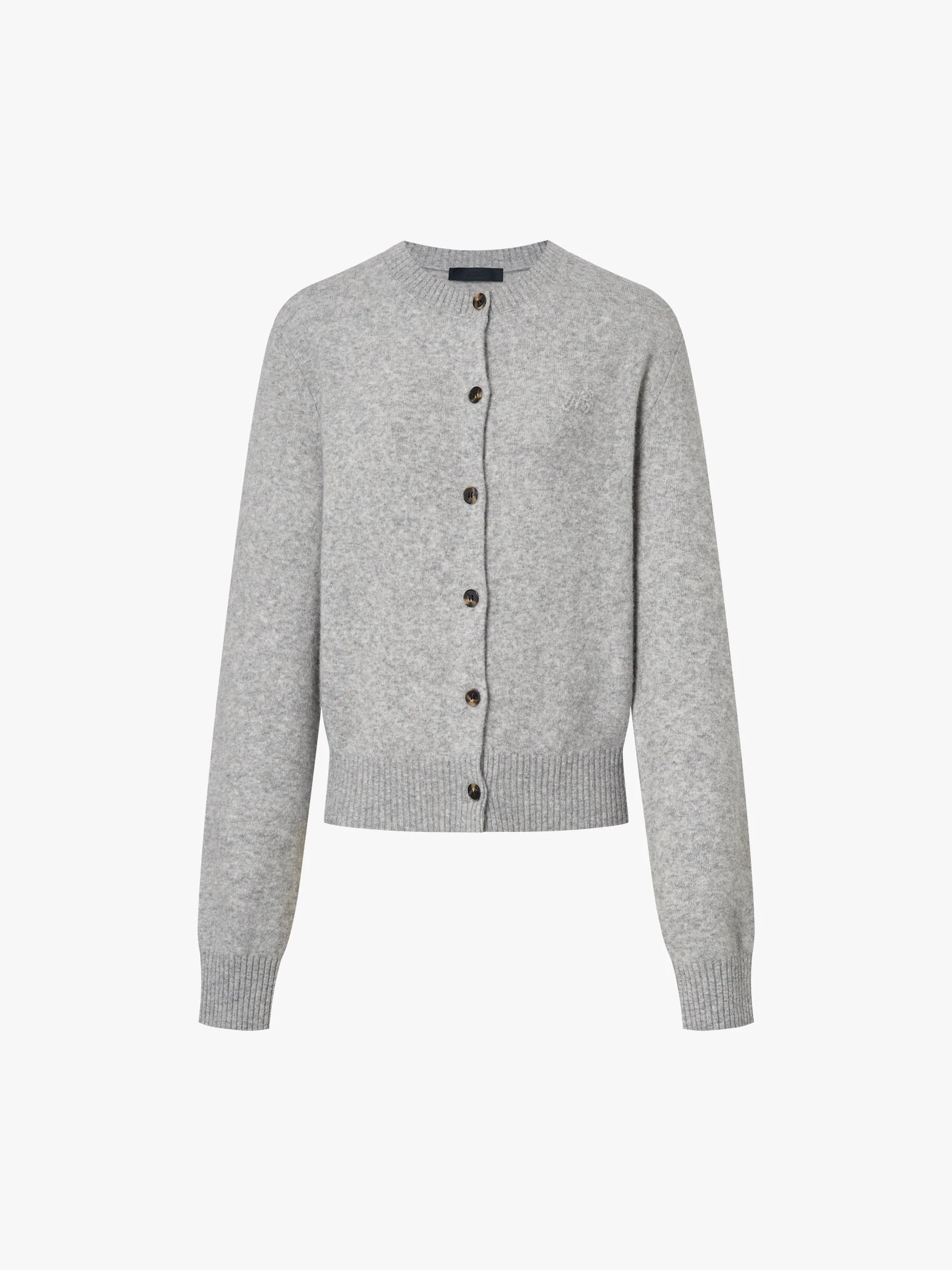 Cropped Round Neck Cardigan - Image 5