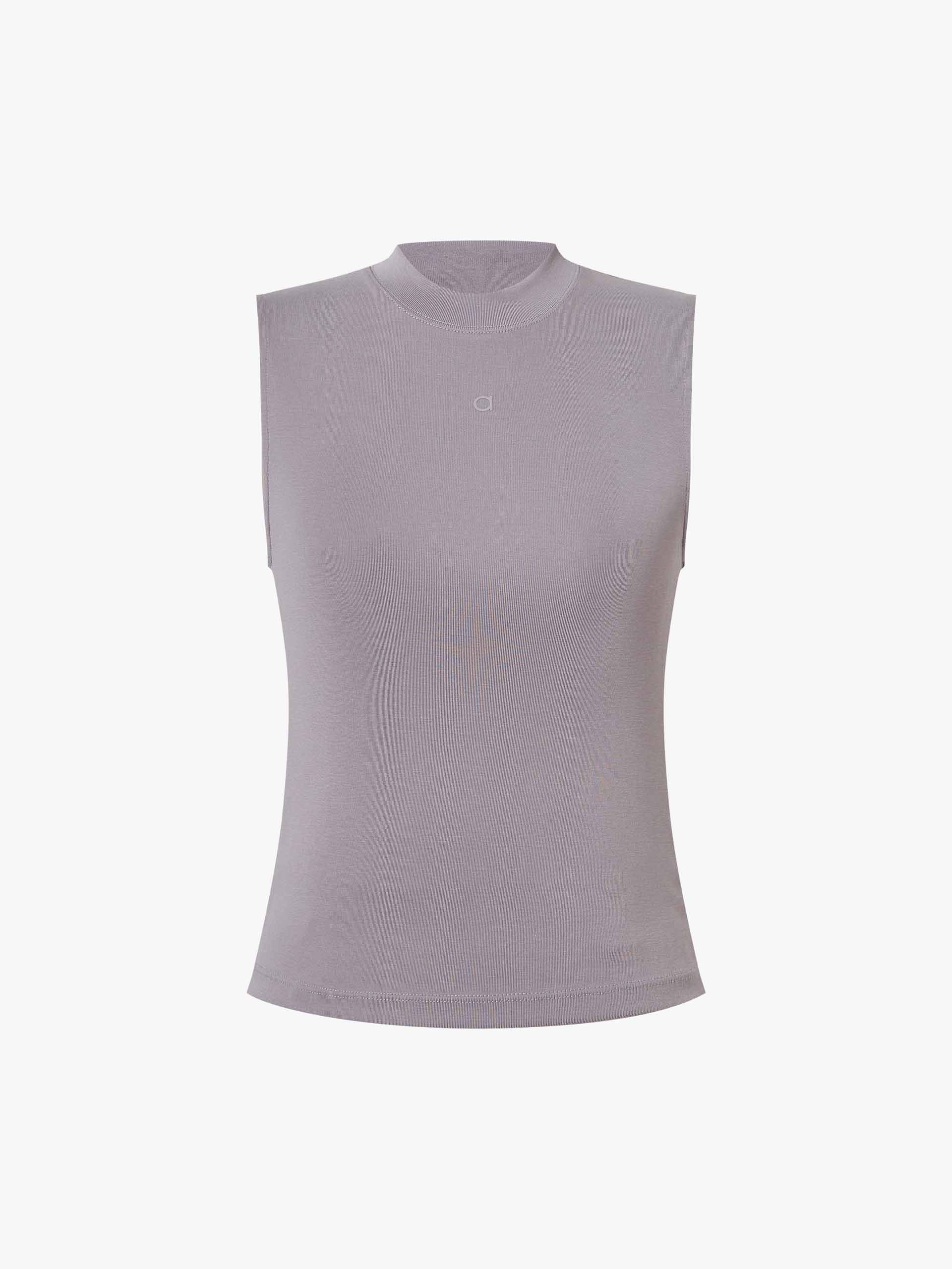 Cropped Stand Collar Top - Image 5