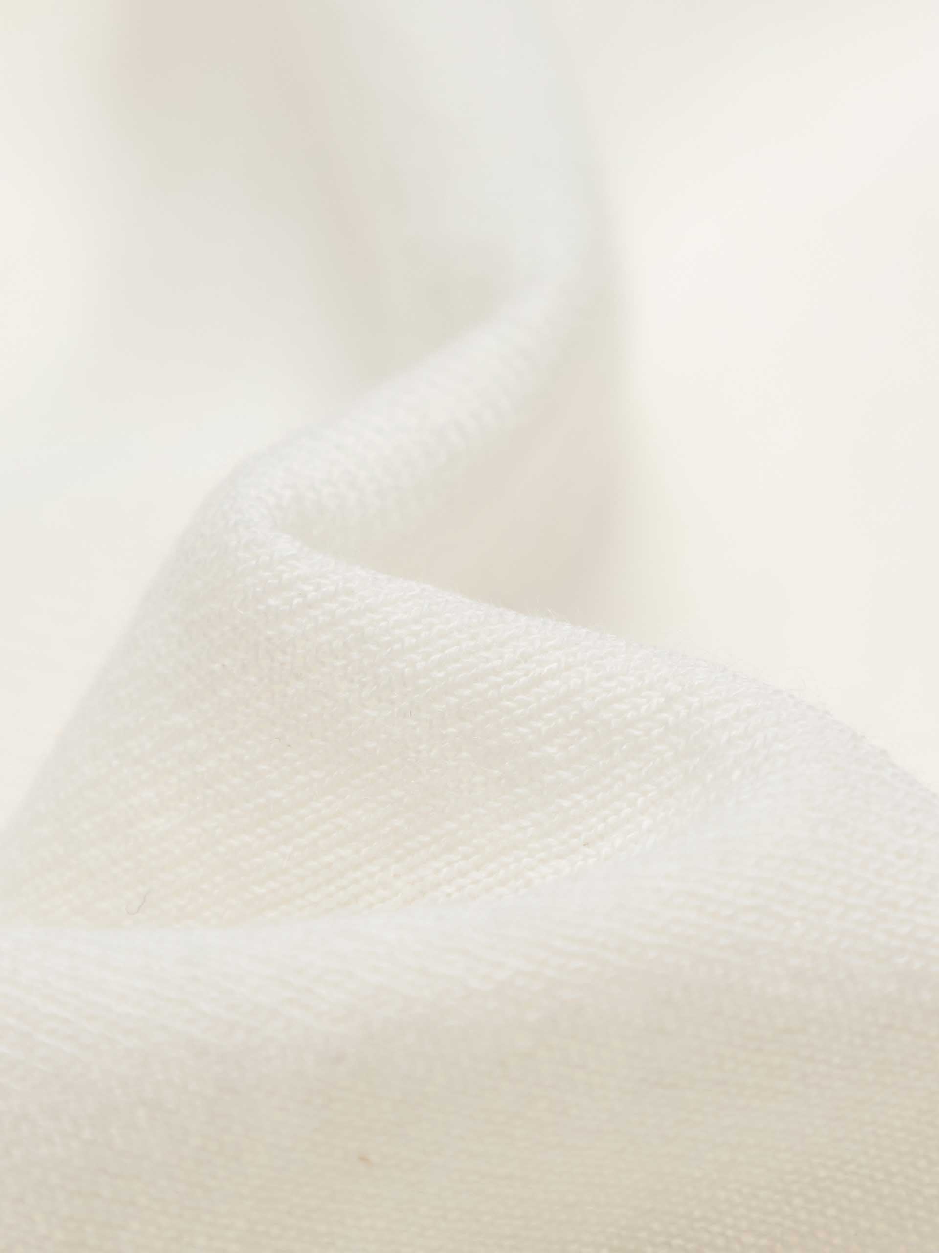Cropped V-neck Cotton Wool Cardigan - Image 4