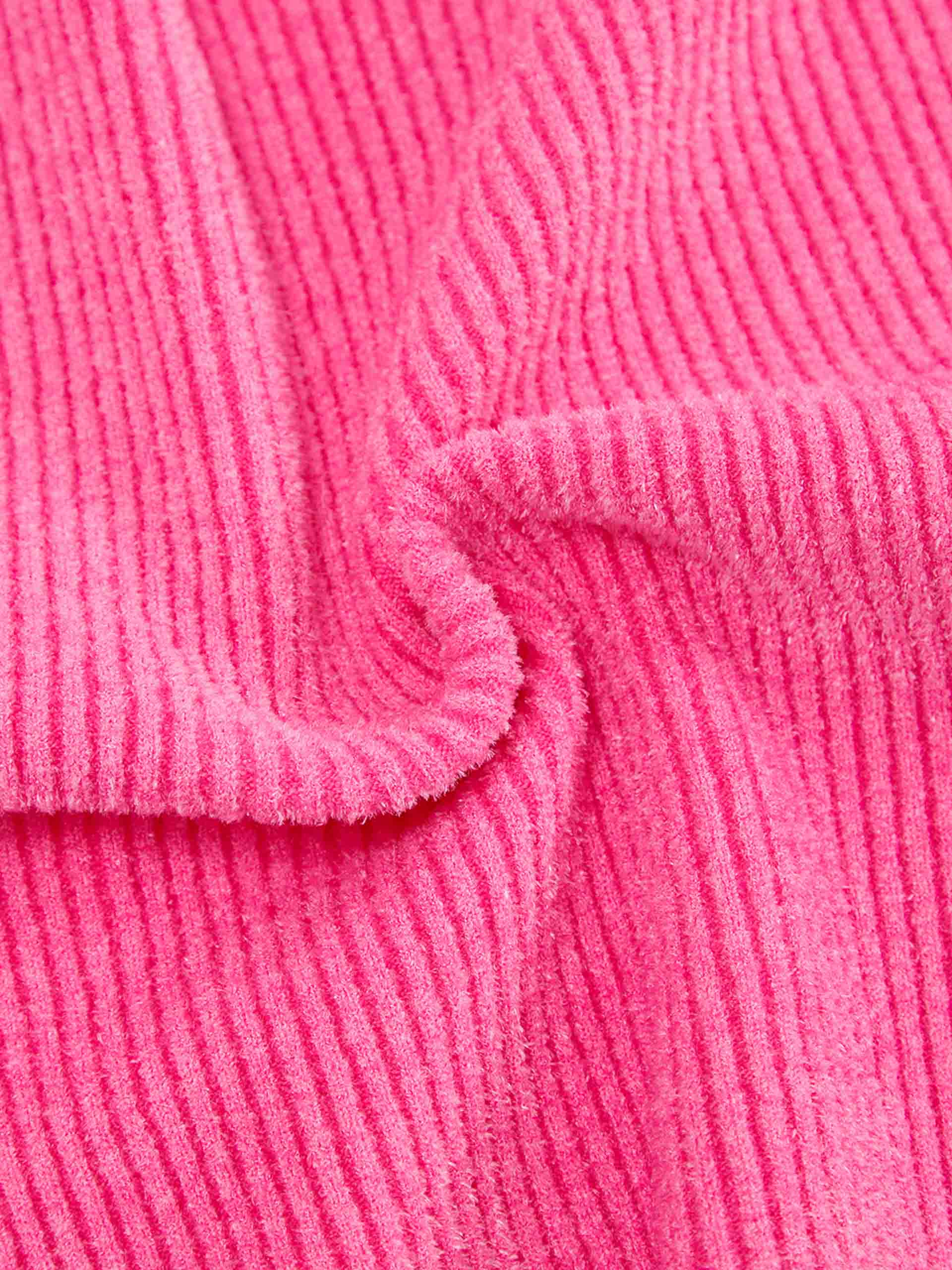 Cross Front Ribbed Knit Top - Image 4