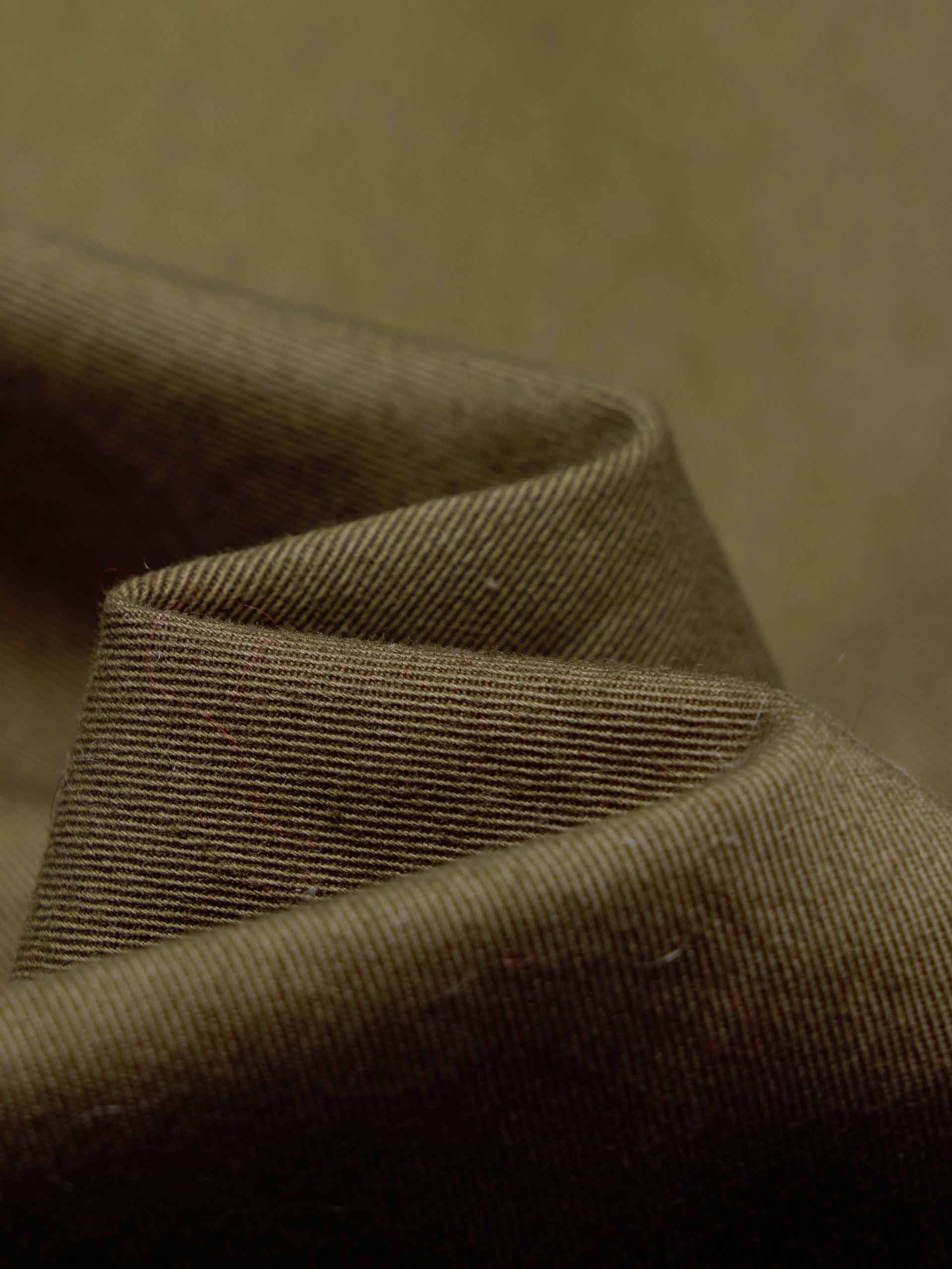 Curved Hem Cotton Jacket - Image 4