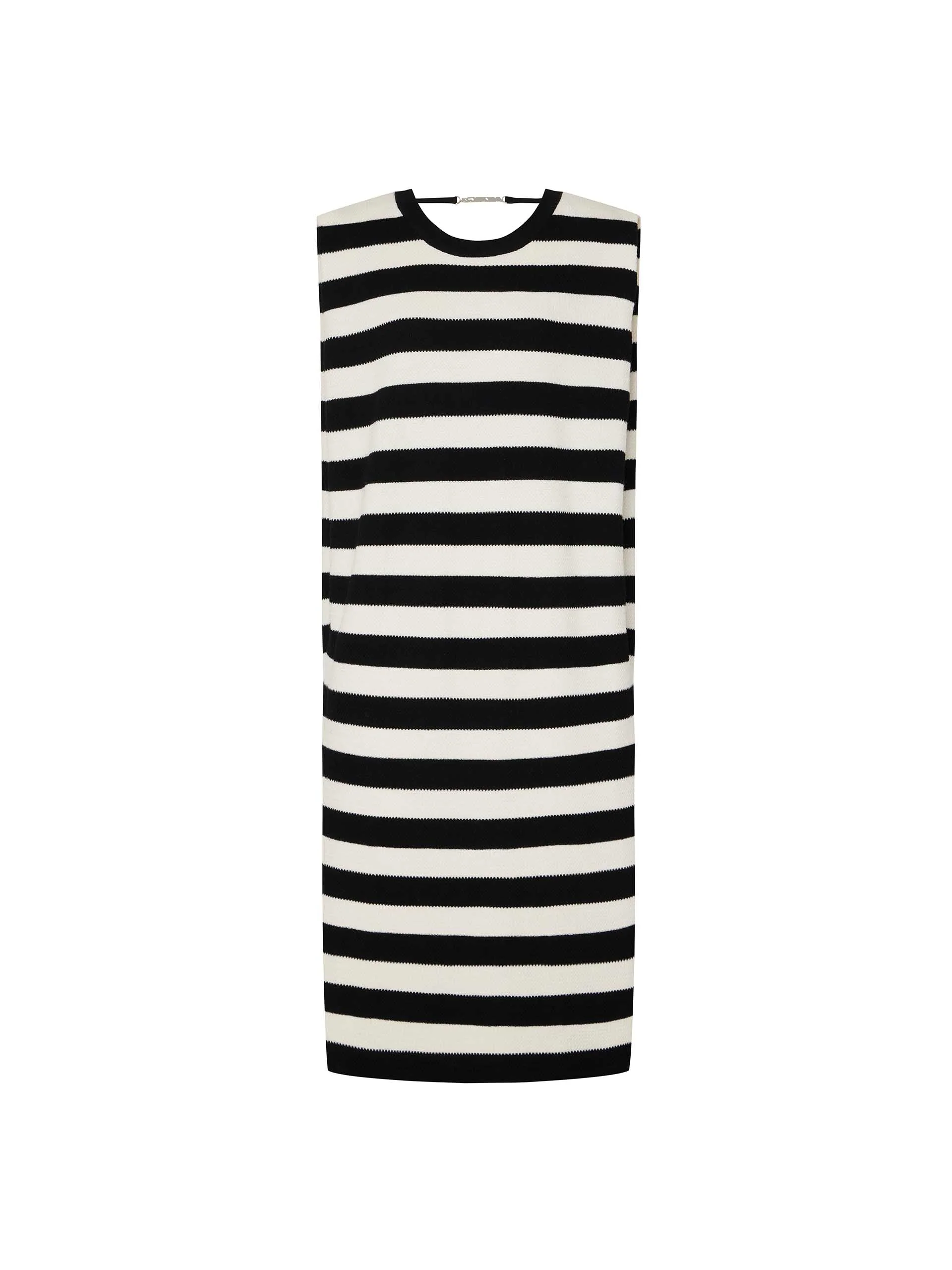 Cutout Back Stripe Dress - Image 5