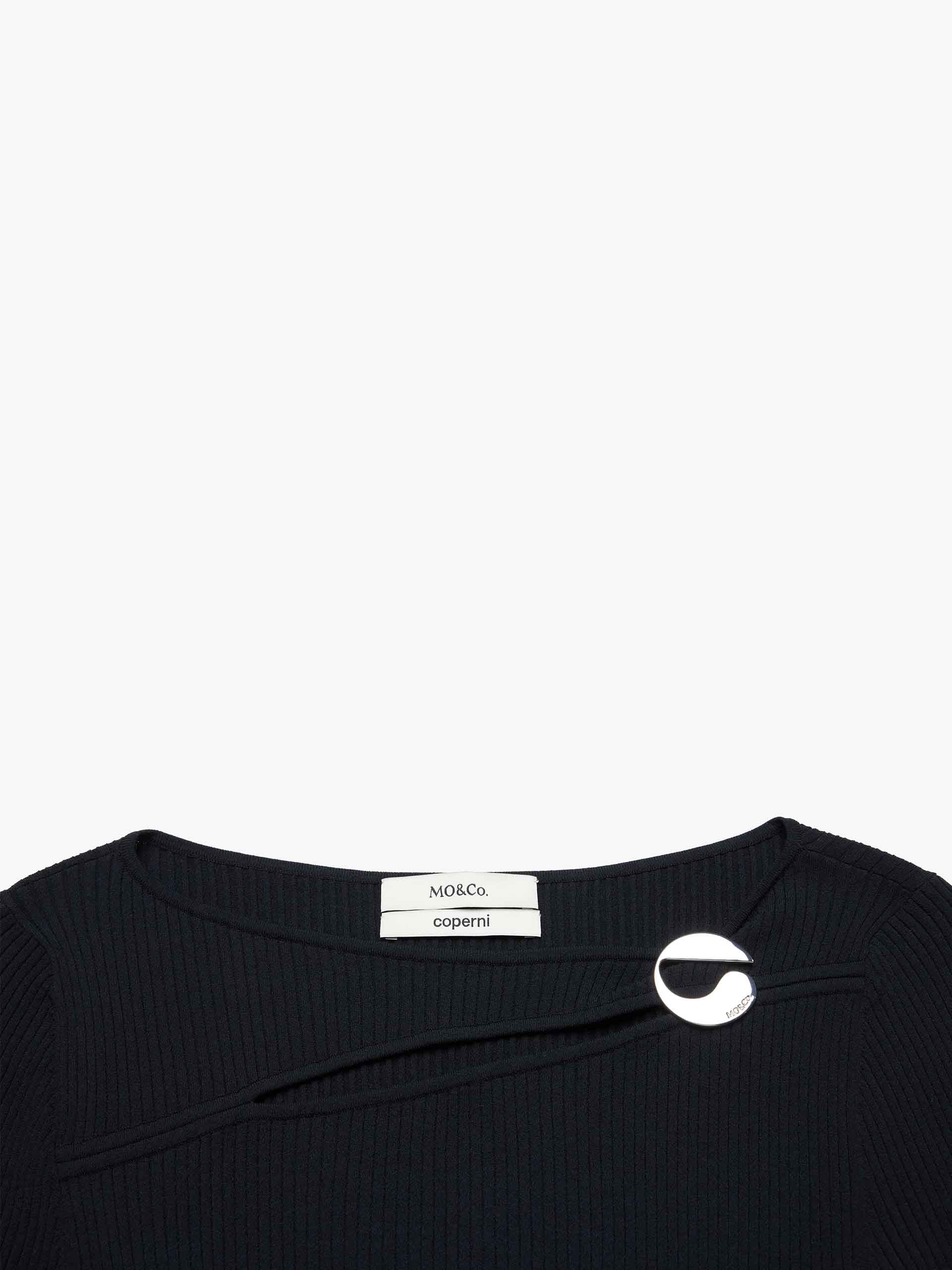 Cutout Ribbed Knit Sweater - Image 18