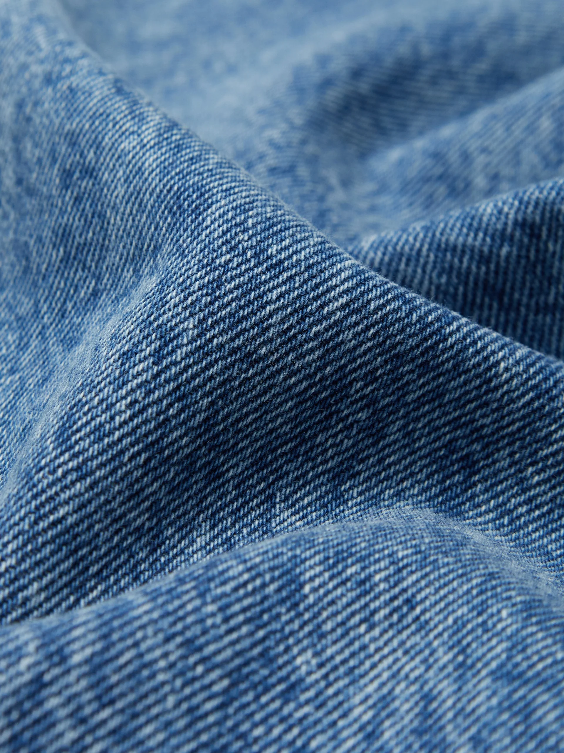 Deconstructed Cotton Jeans - Image 4