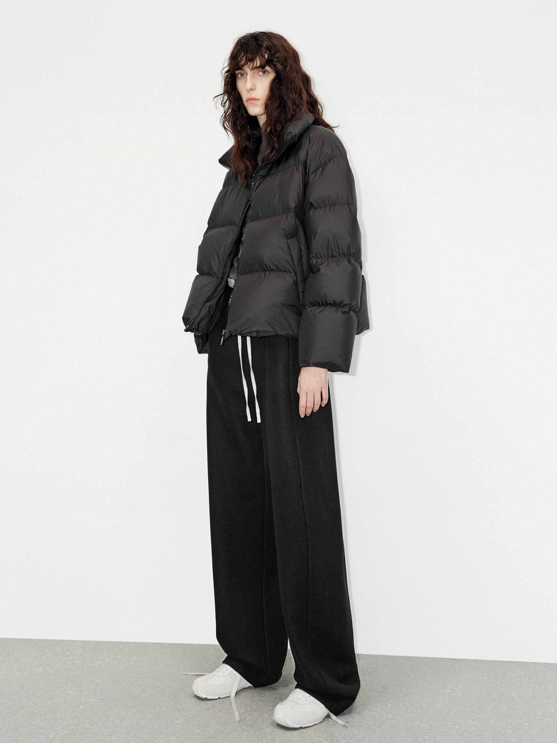 Deconstructed Waist Straight Pants - Image 10