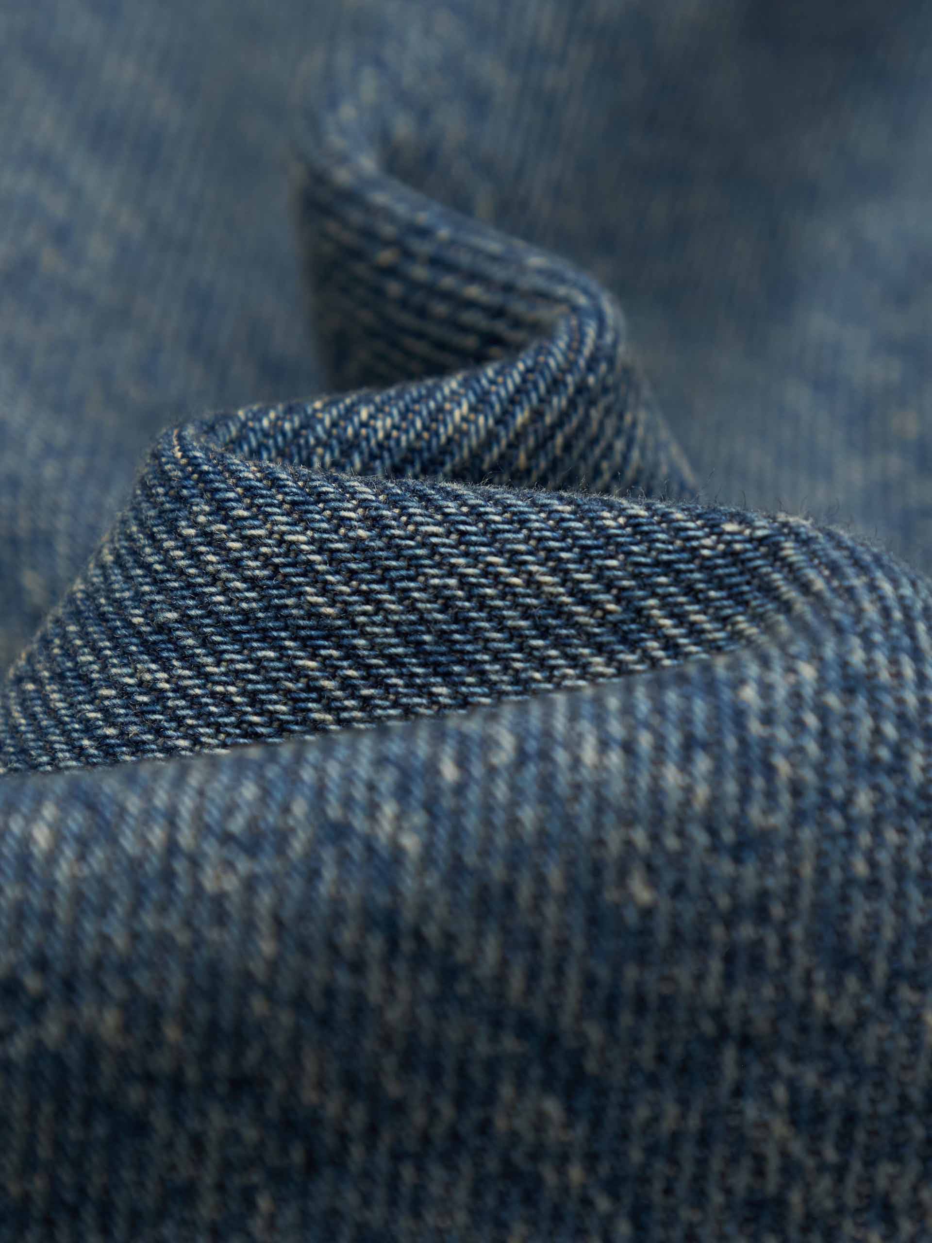 Detachable Collar Denim Jacket - Image 4