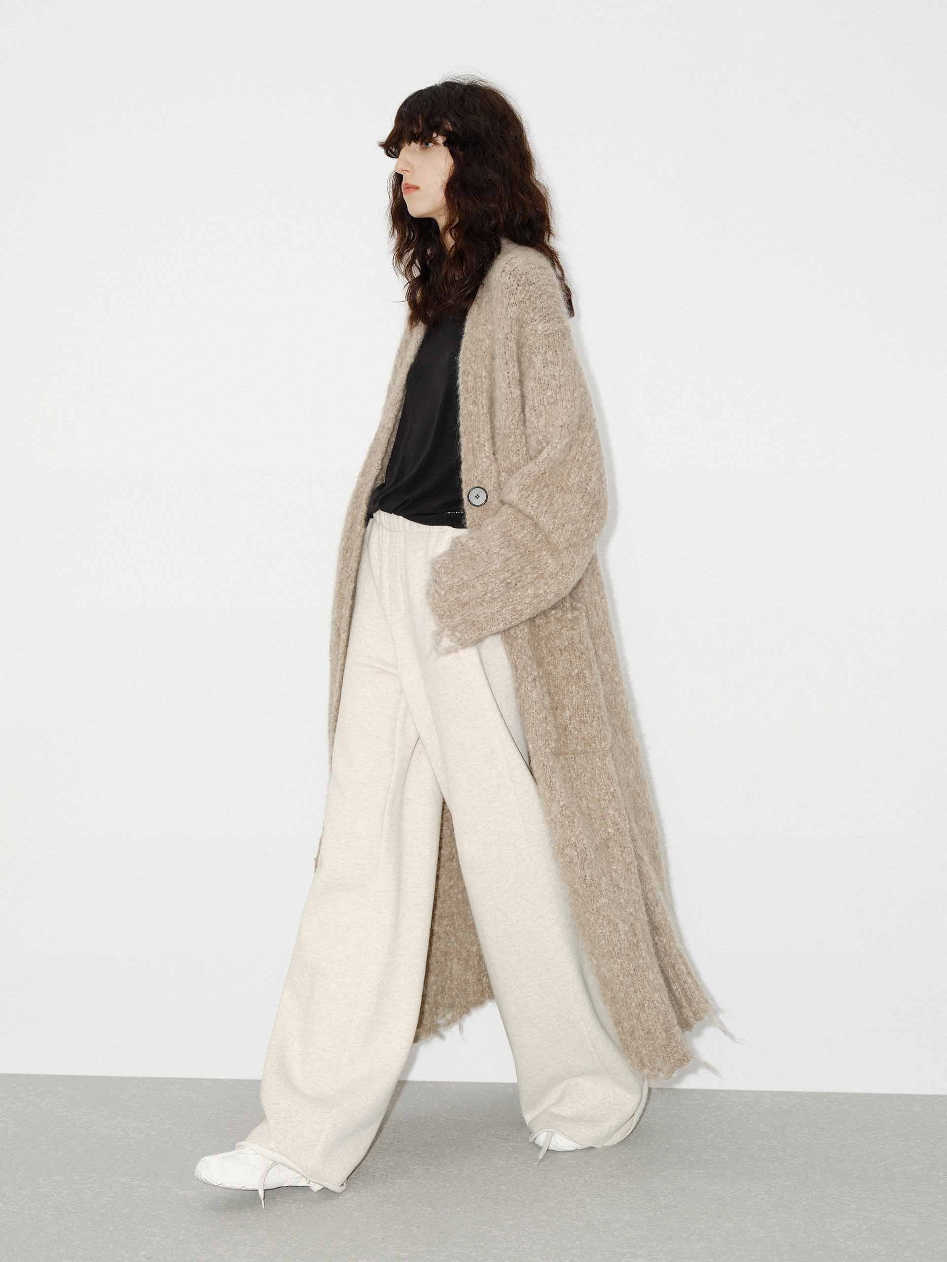 Distressed Detail Long Cardigan - Image 2