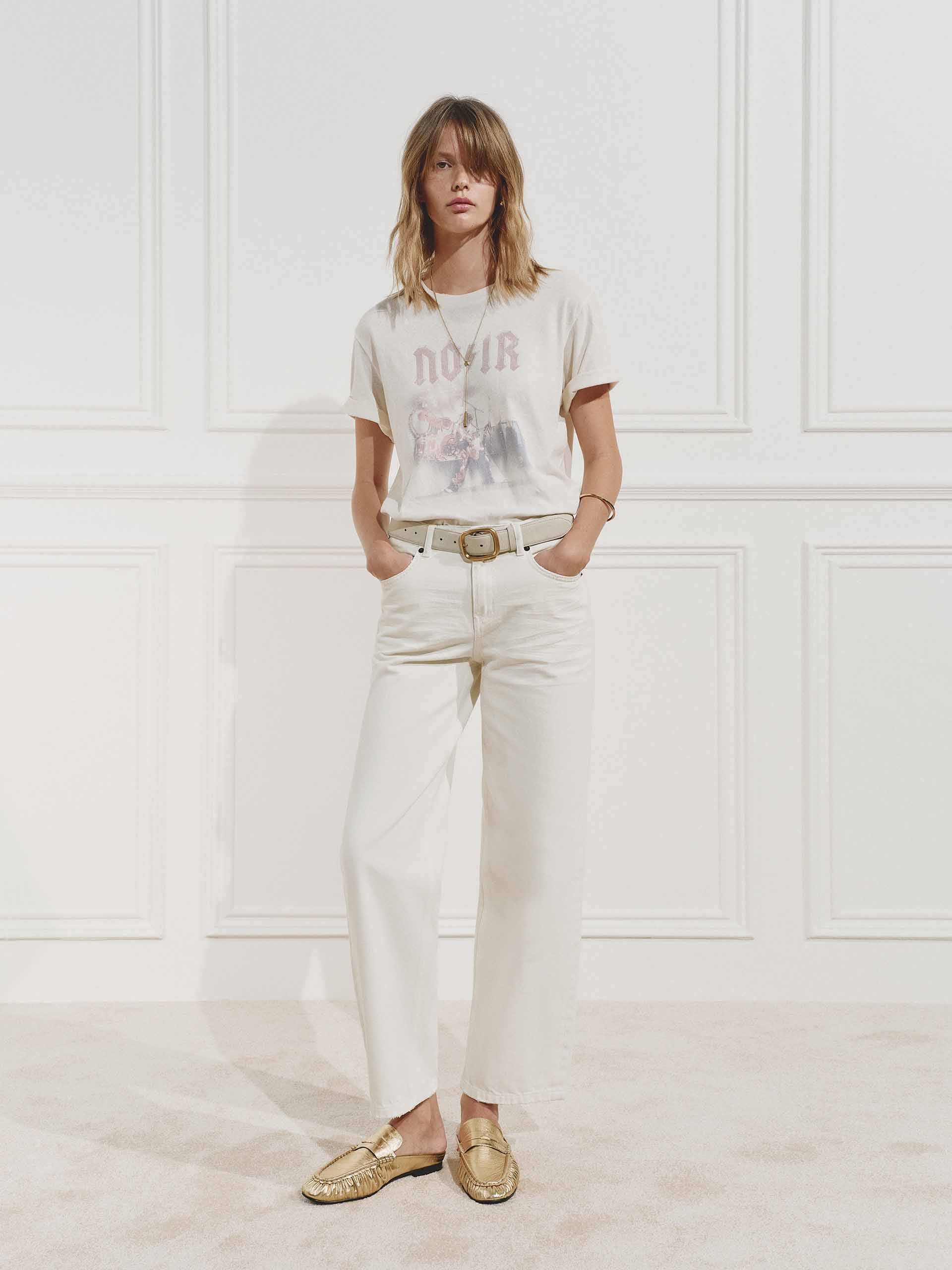 Distressed Vintage Cotton T-shirt - Image 9