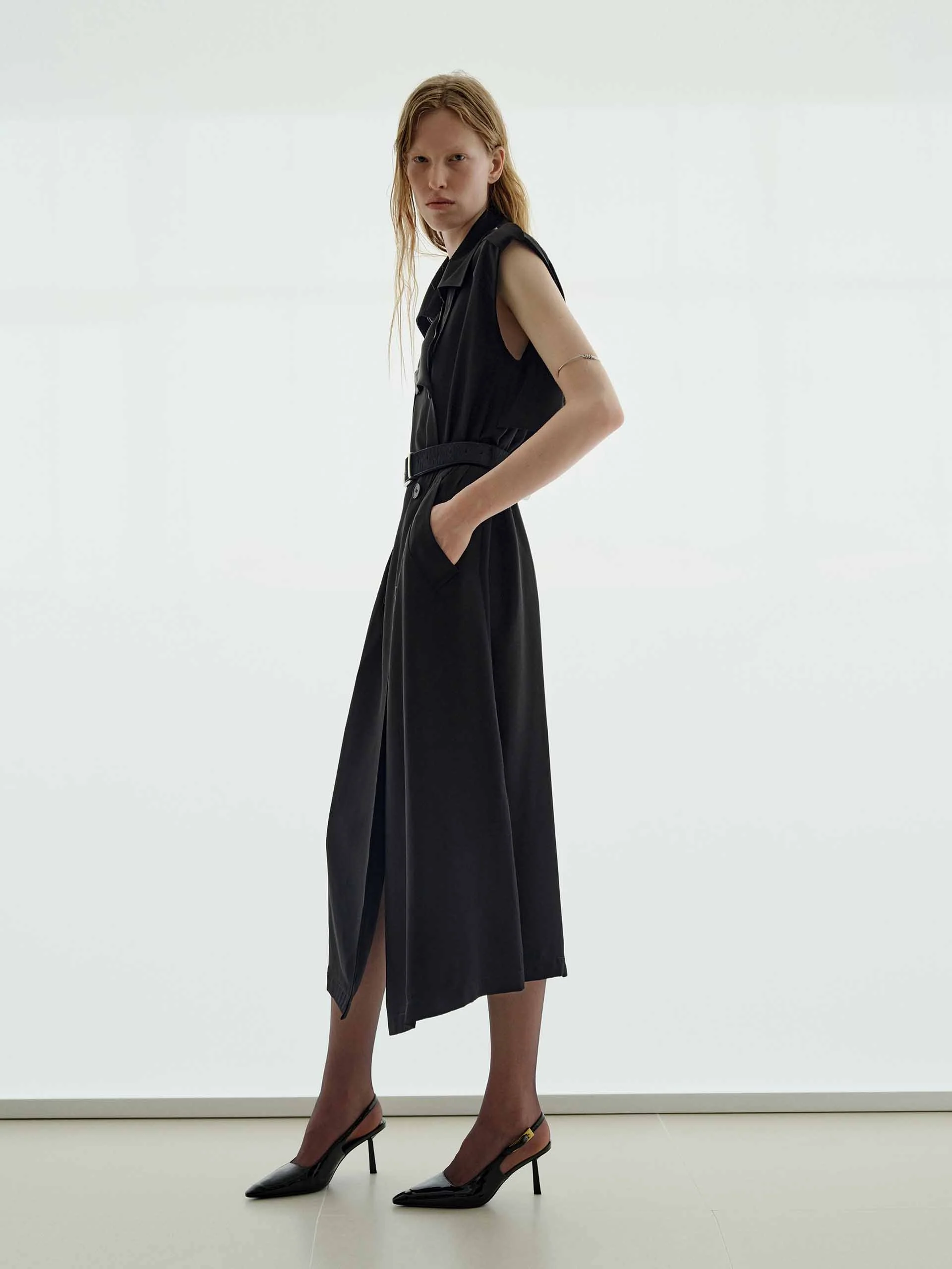 Double-breasted Midi Dress - Image 10