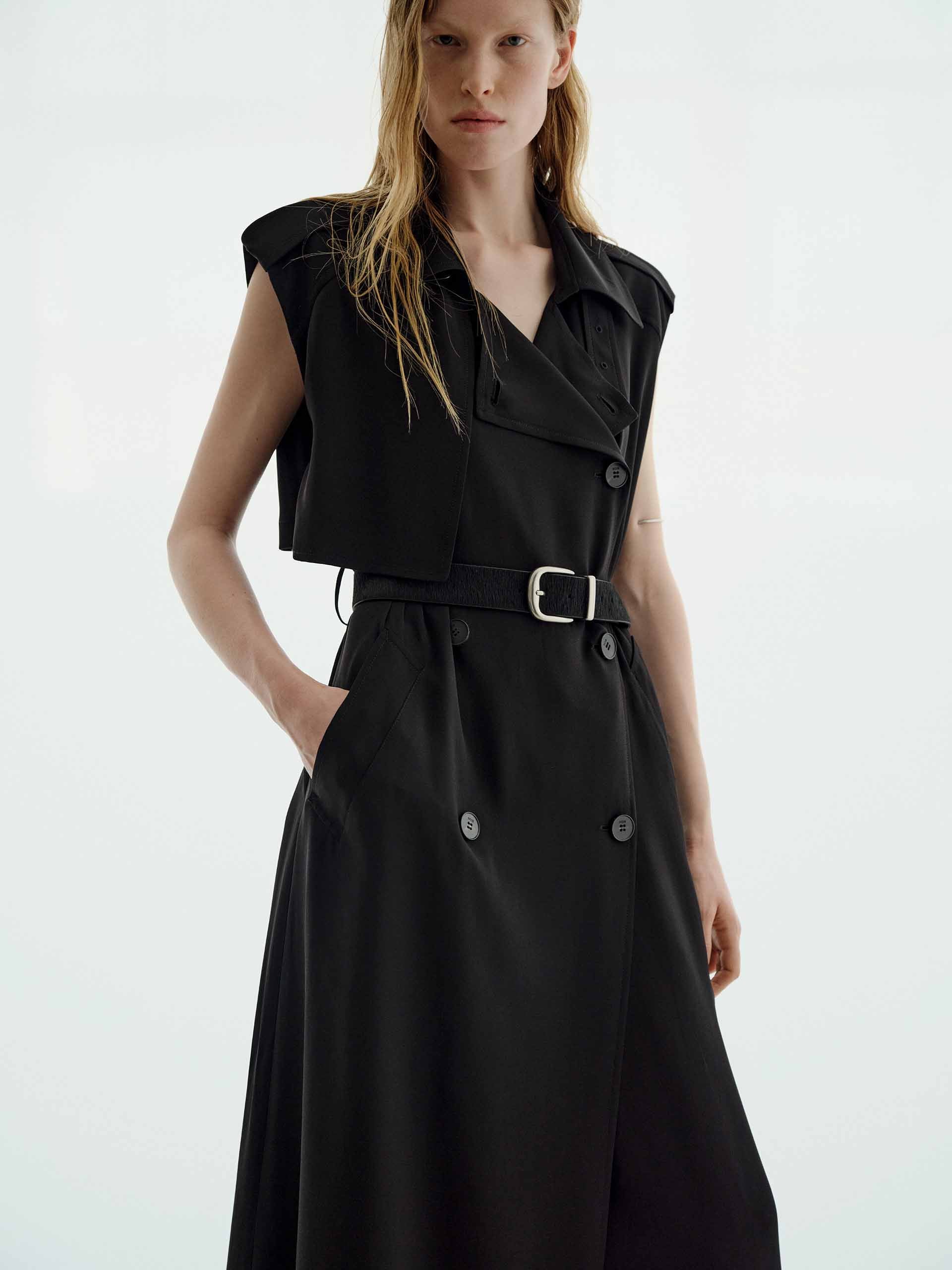 Double-breasted Midi Dress - Image 14