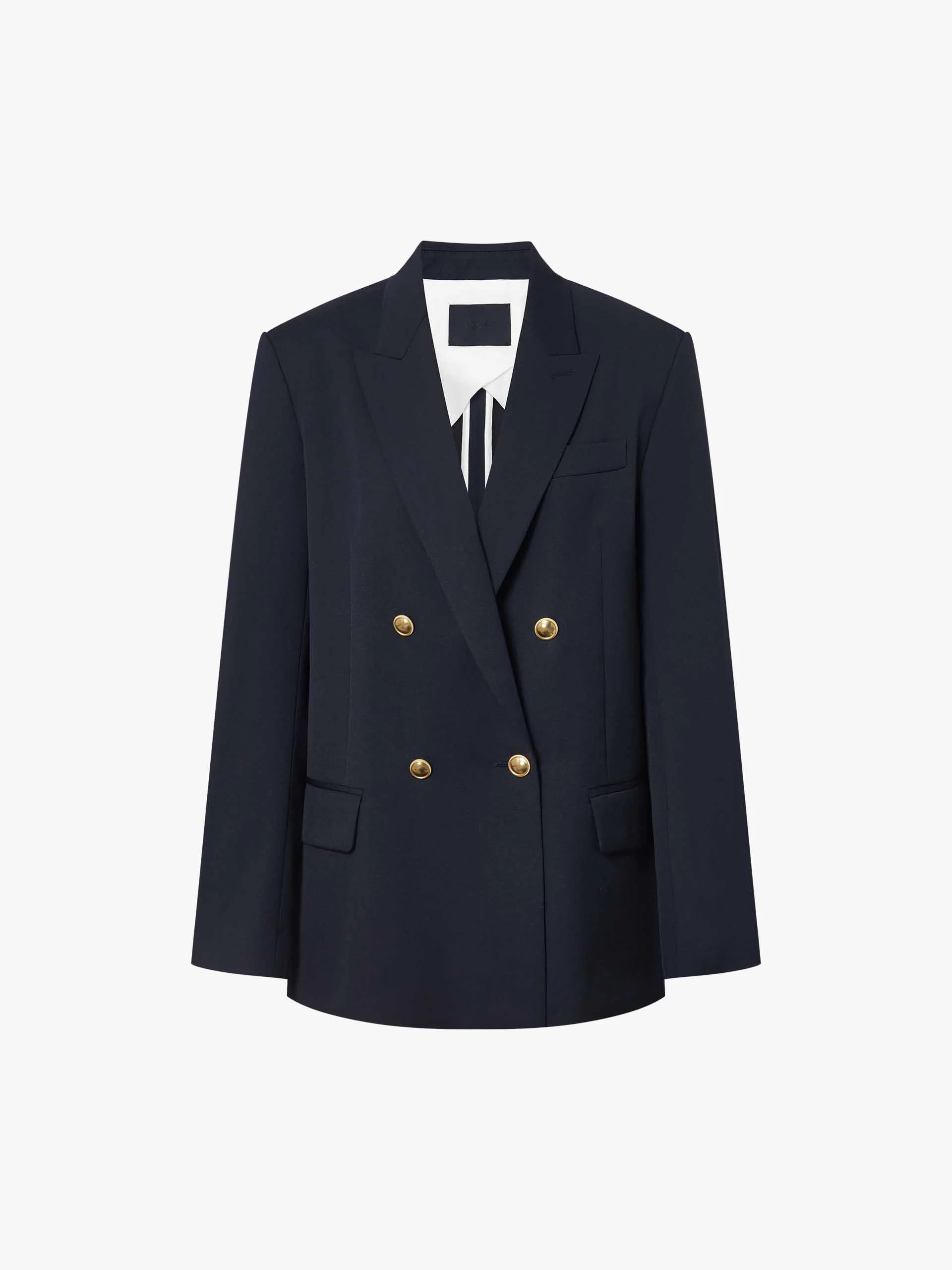 Double Breasted Structured Blazer - Image 5