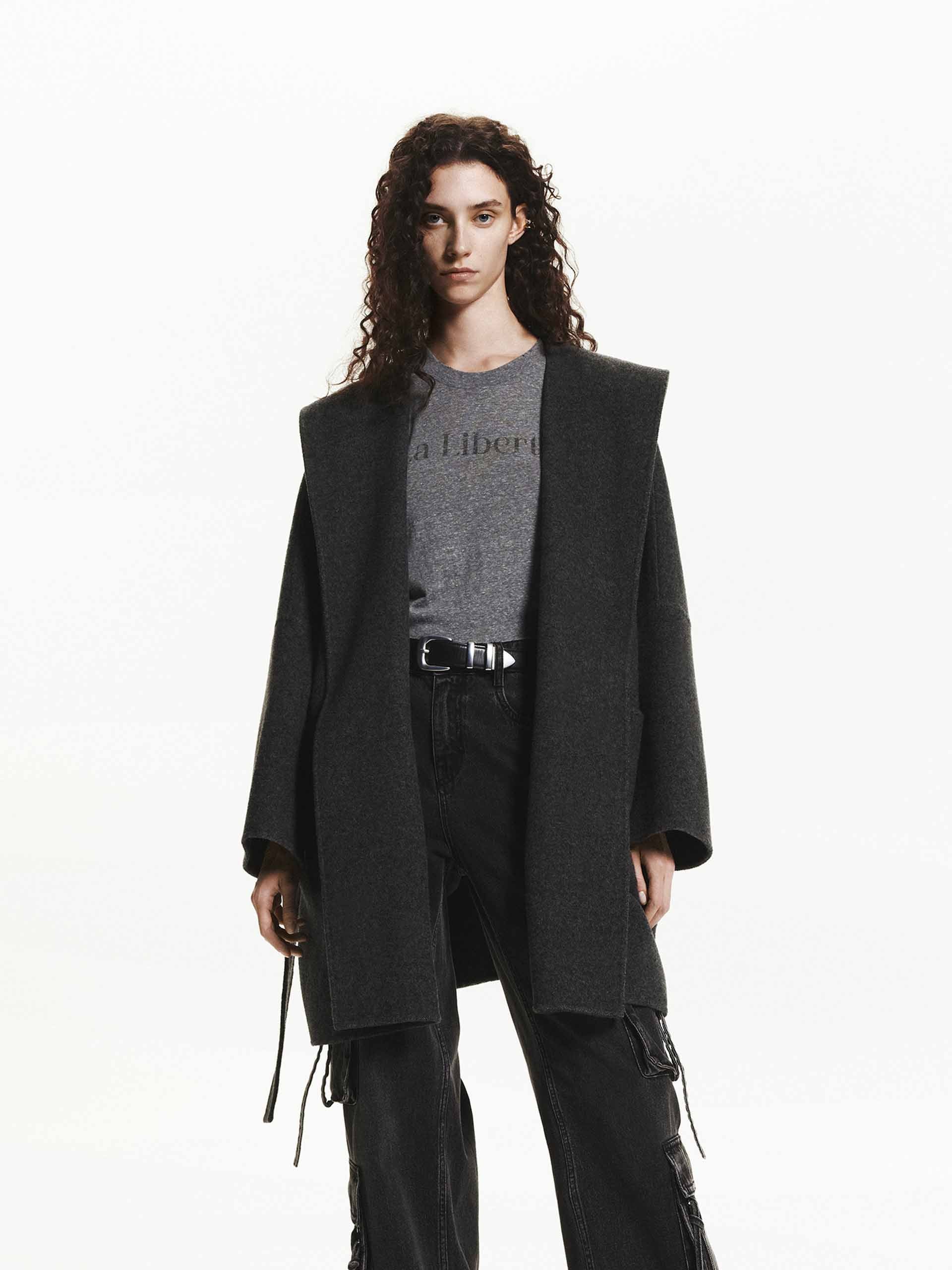 Double Sided Hooded Coat - Image 6