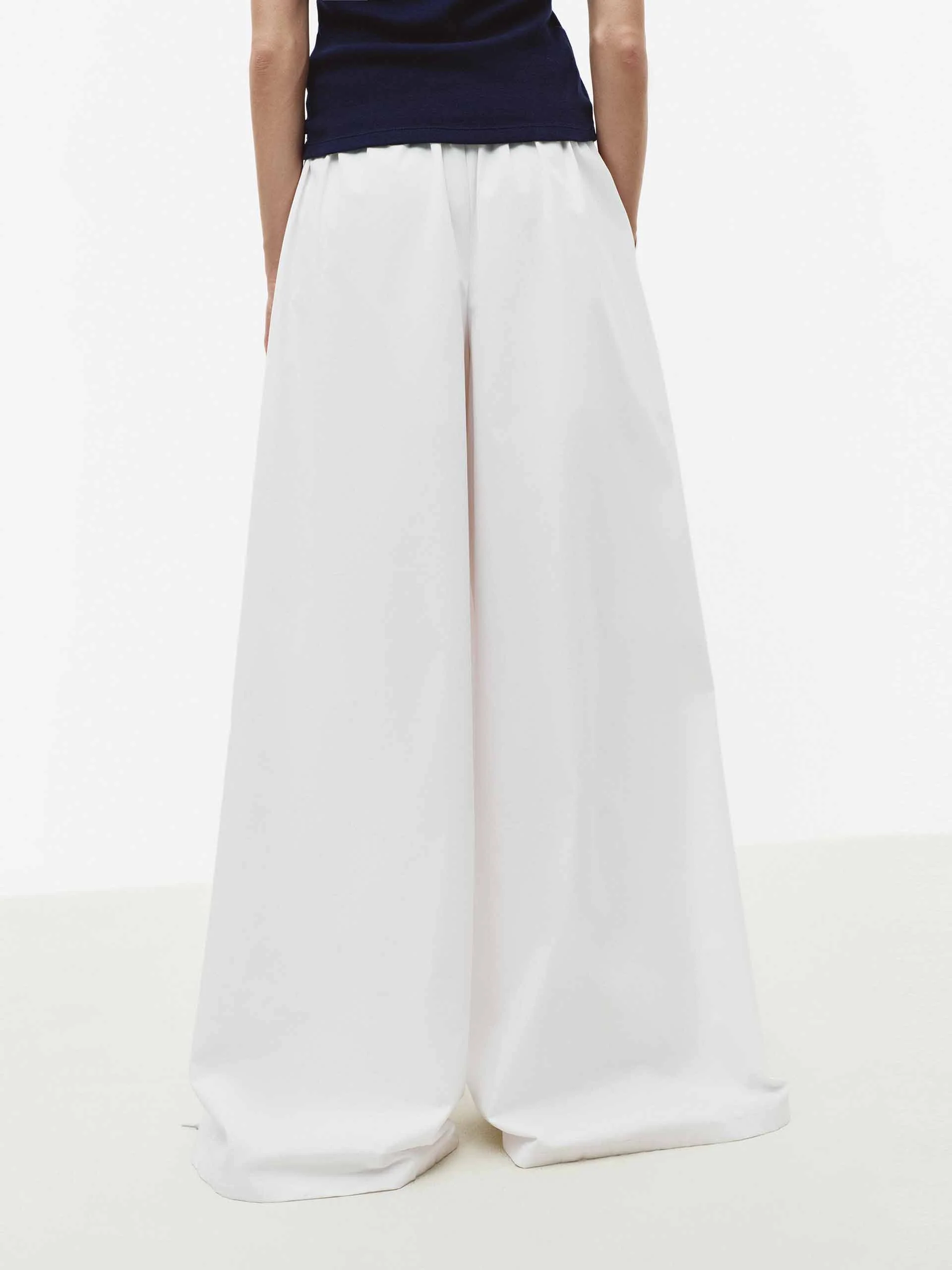 Drawstring Adjustable Pleated Pants - Image 6