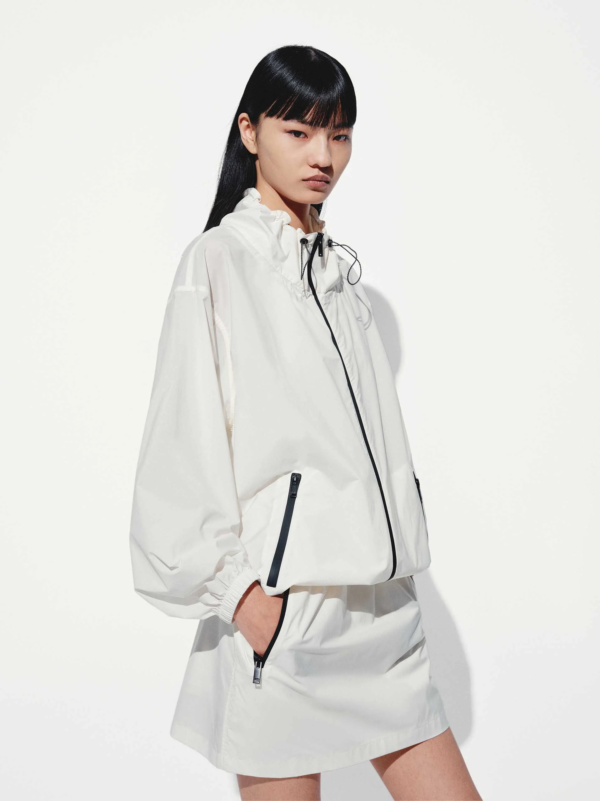 Drawstring Detail Outdoor Jacket - Image 11