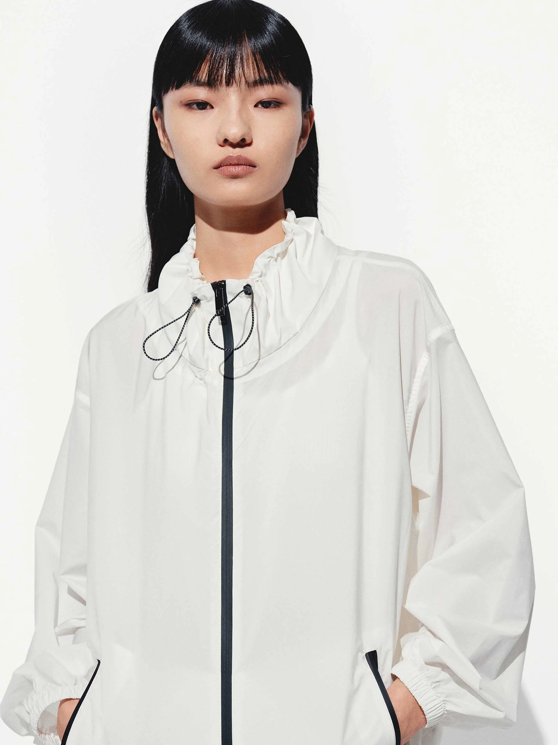 Drawstring Detail Outdoor Jacket - Image 15