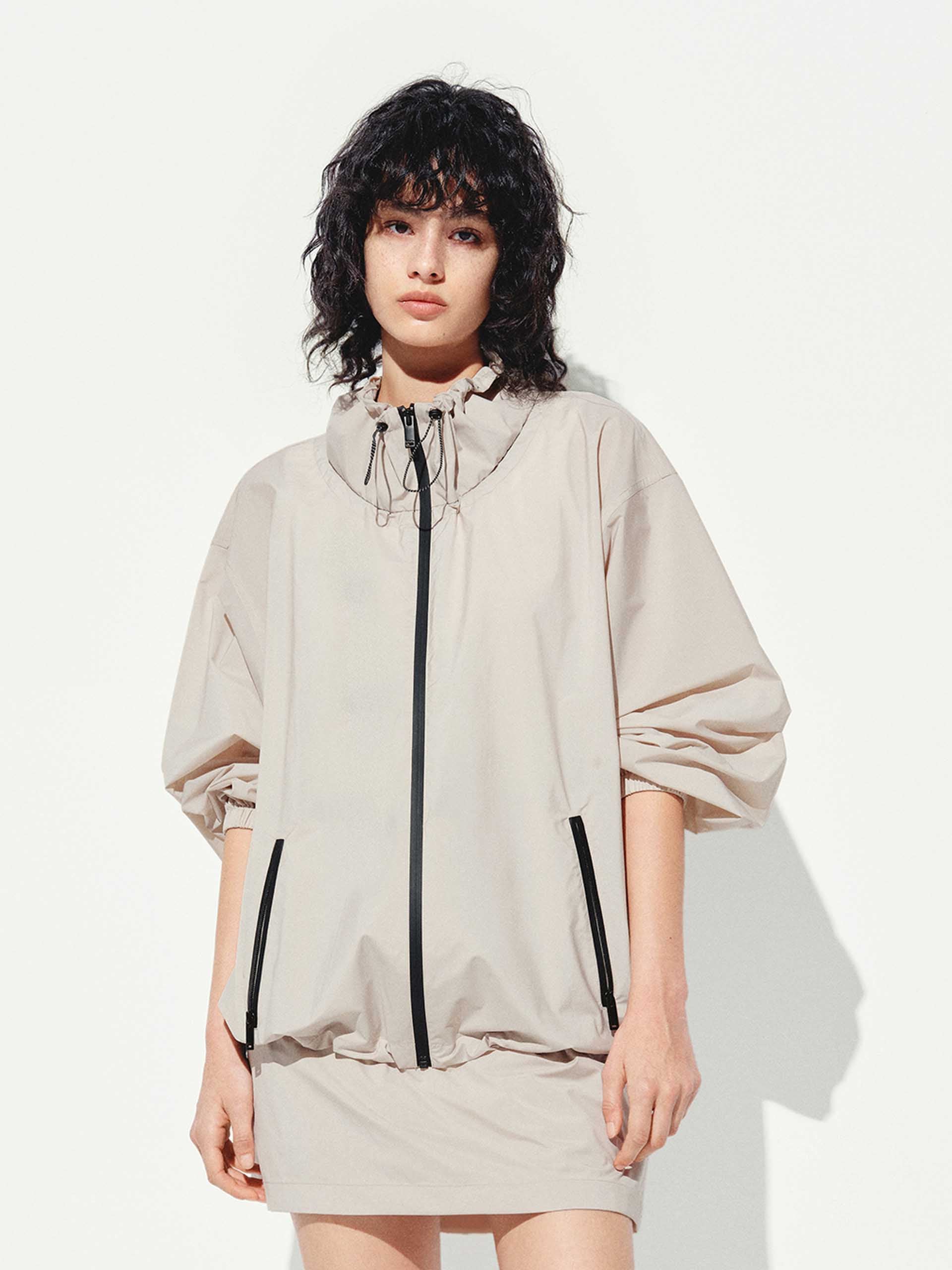 Drawstring Detail Outdoor Jacket - Image 3