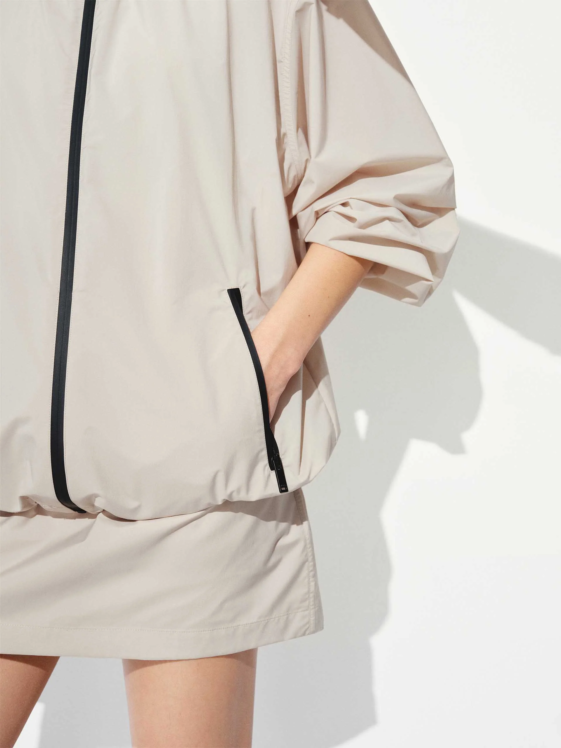 Drawstring Detail Outdoor Jacket - Image 8