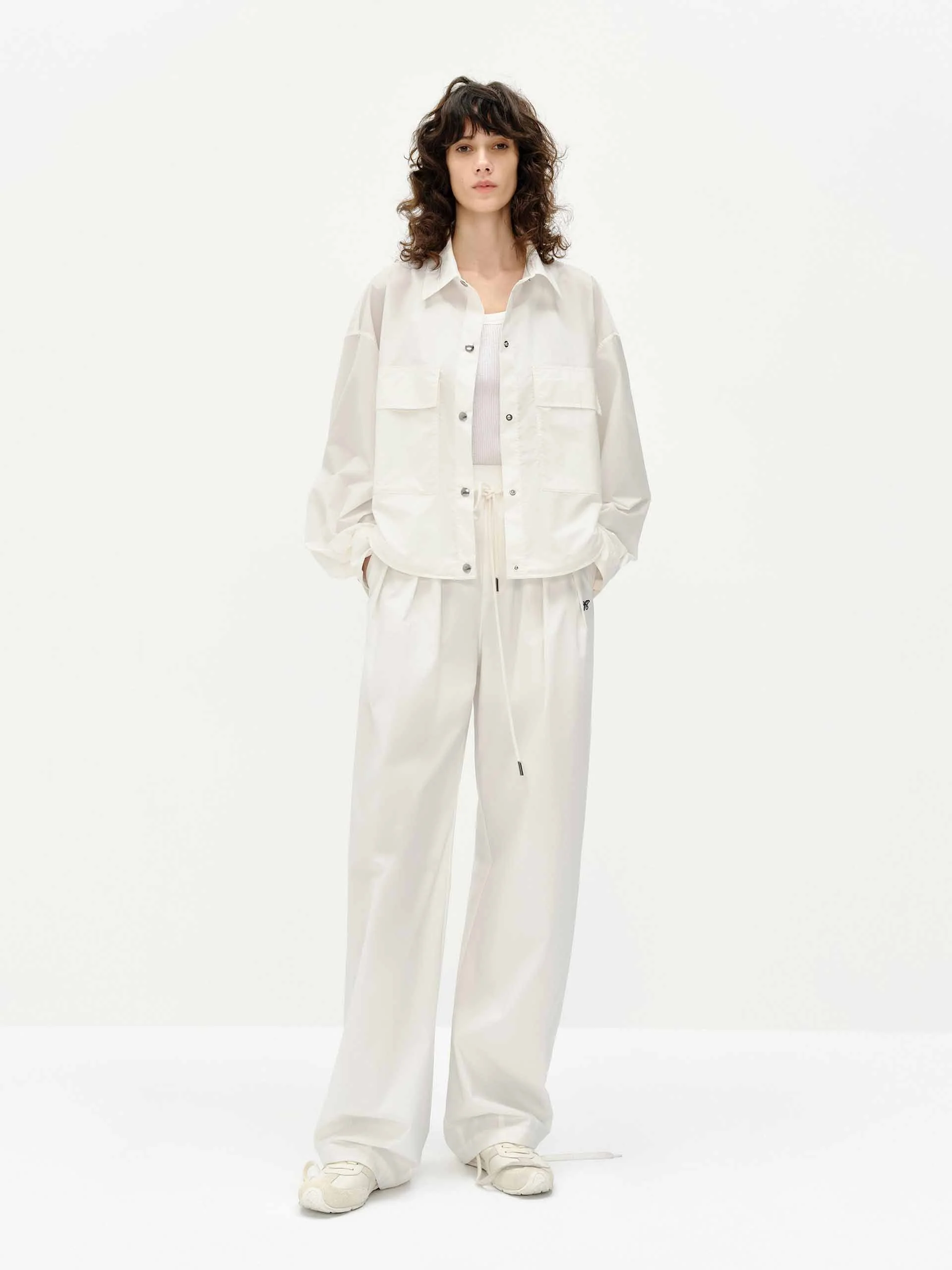 Drawstring Logo Pants - Image 2