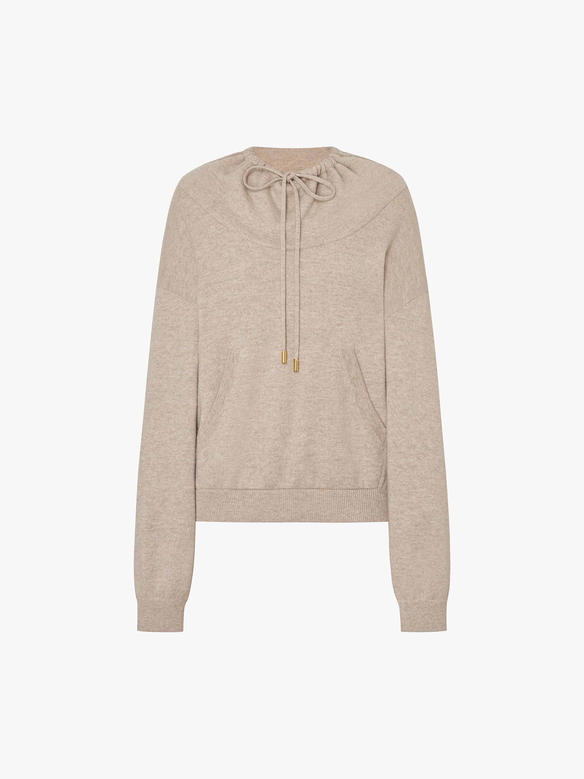Drawstring Neckline Sweater - Image 5