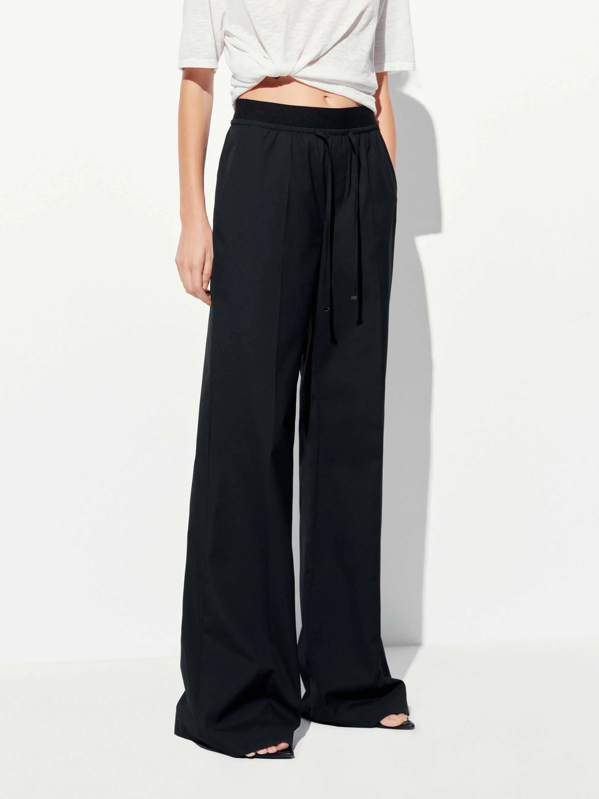 Drawstring Side Pockets Trousers - Image 11