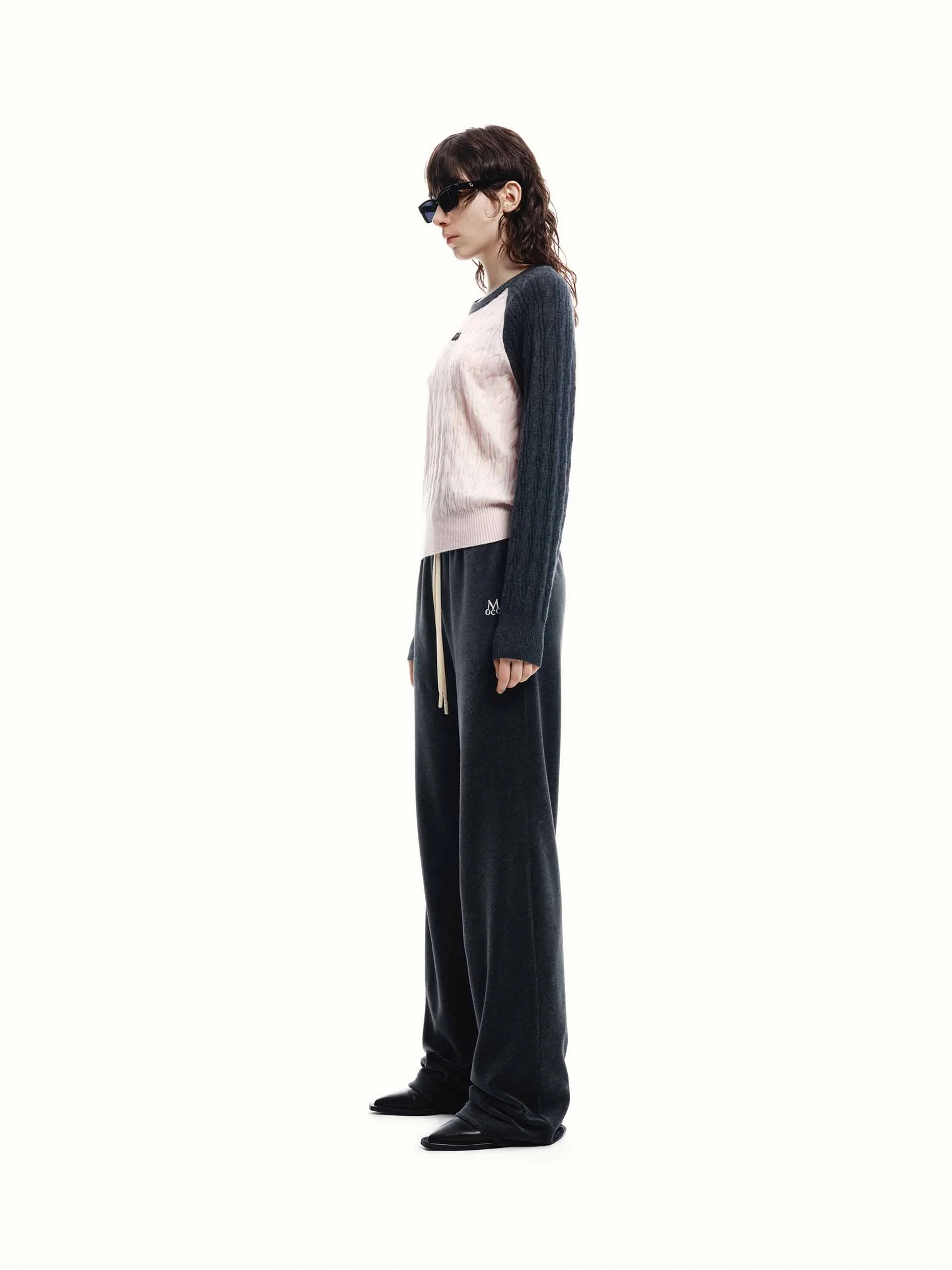Drawstring Straight Leg Trousers - Image 18