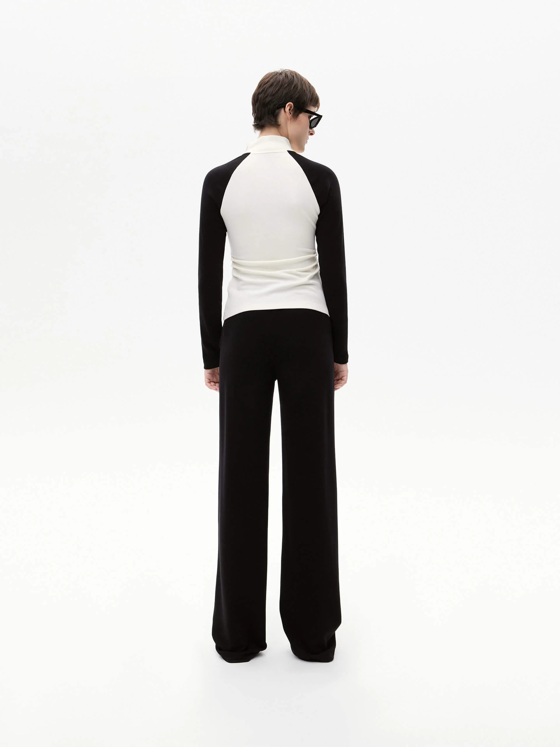 Drawstring Straight Leg Trousers - Image 5