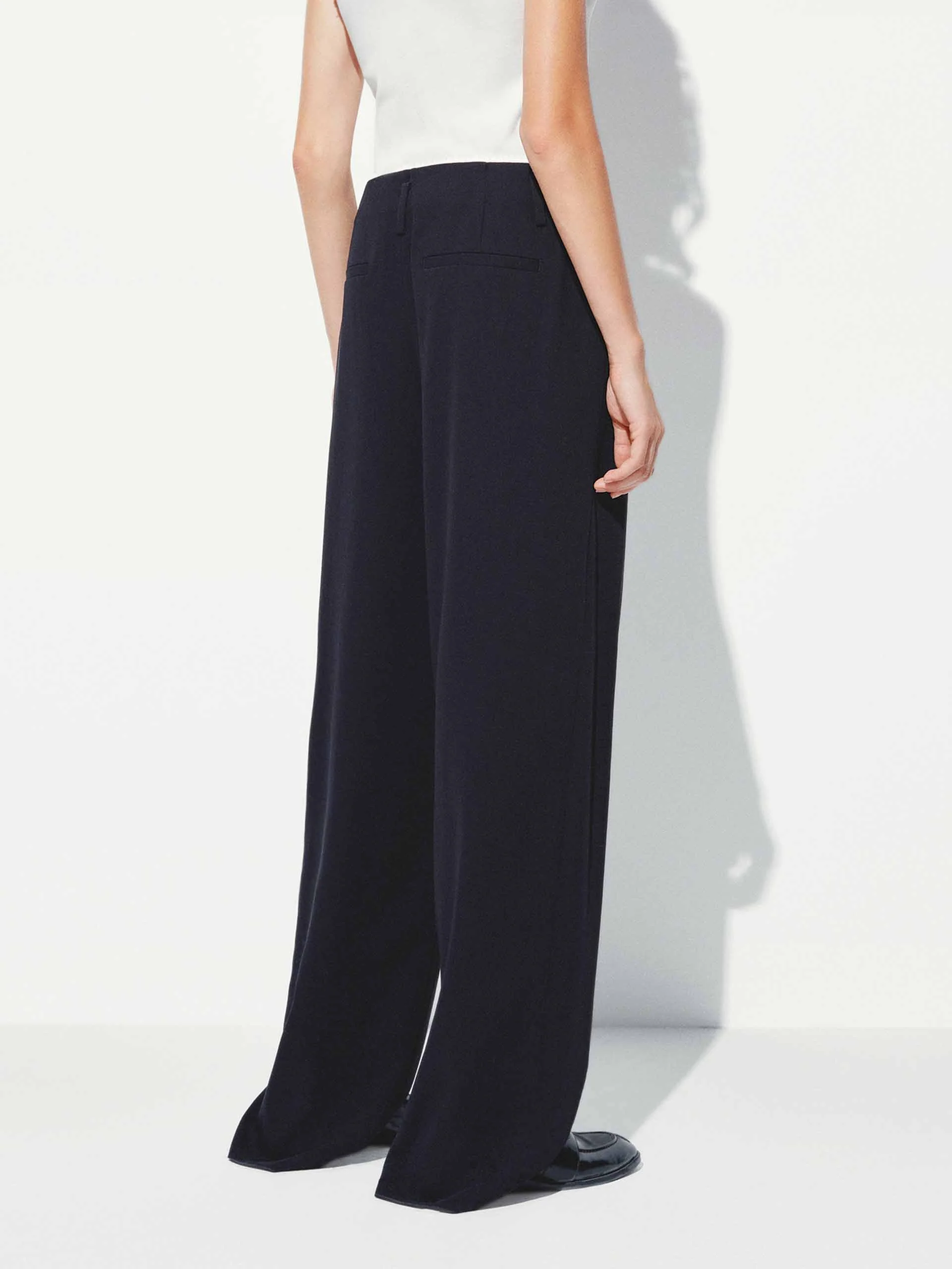 Drawstring Straight Trousers - Image 6