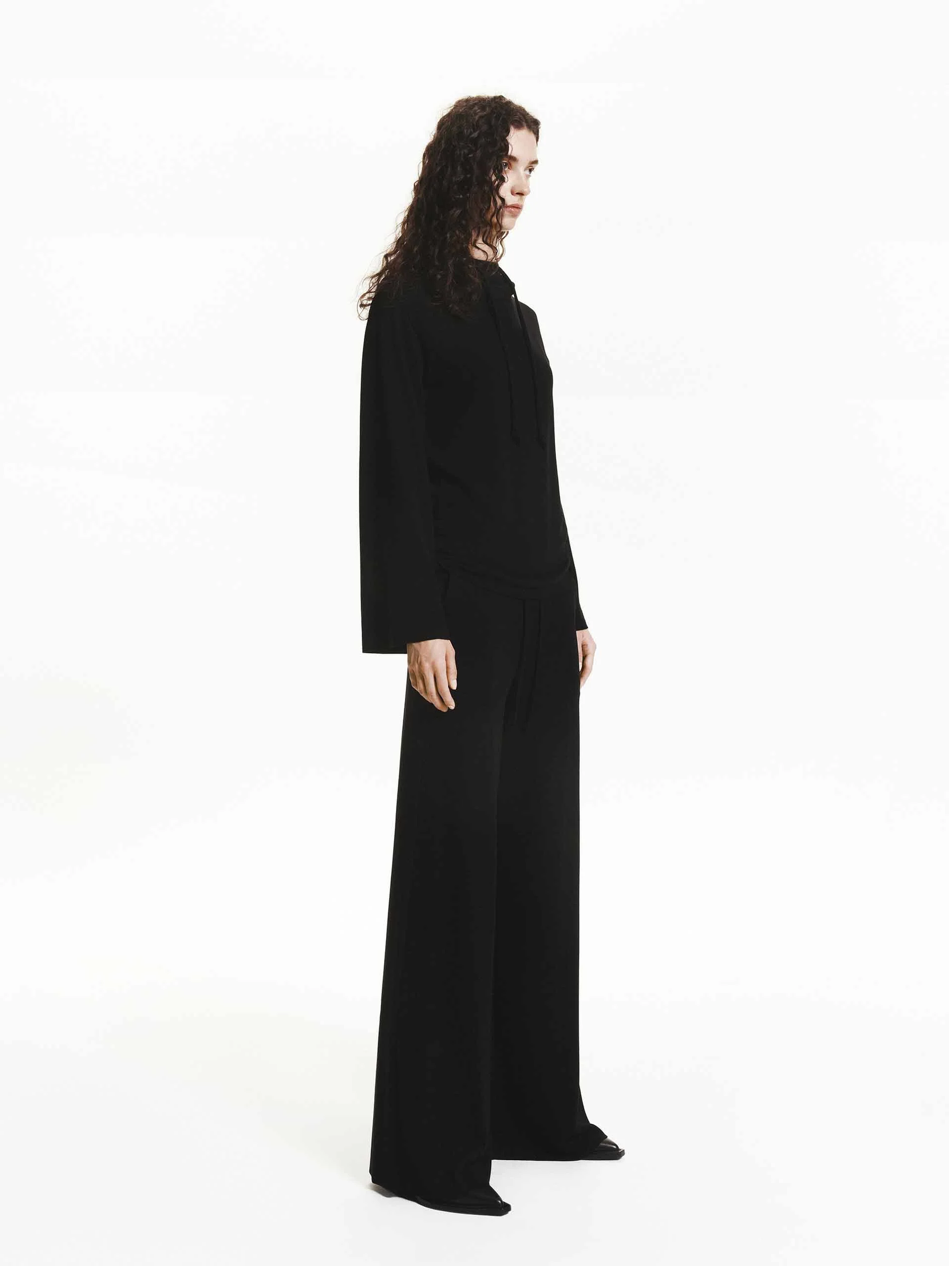 Drawstring Velvet Pants - Image 11