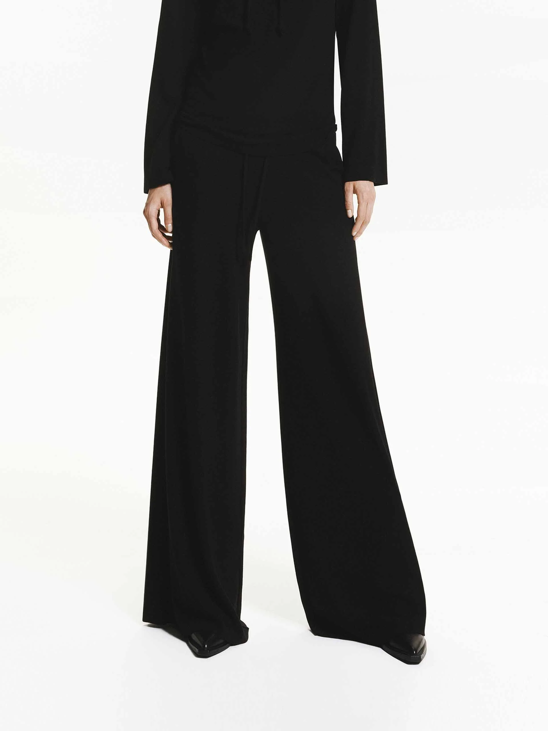 Drawstring Velvet Pants - Image 9