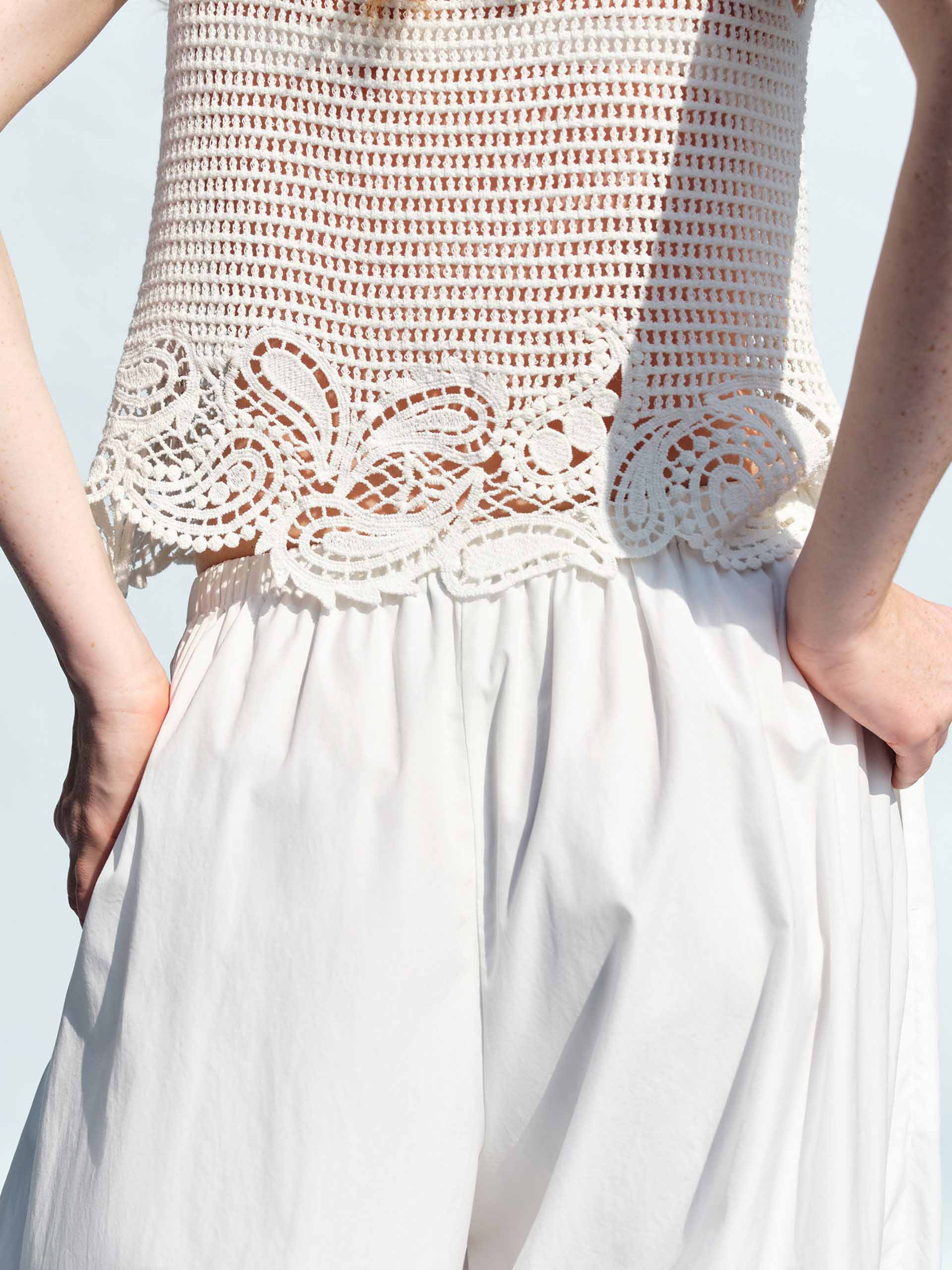 Drawstring Waist Balloon Pants - Image 6
