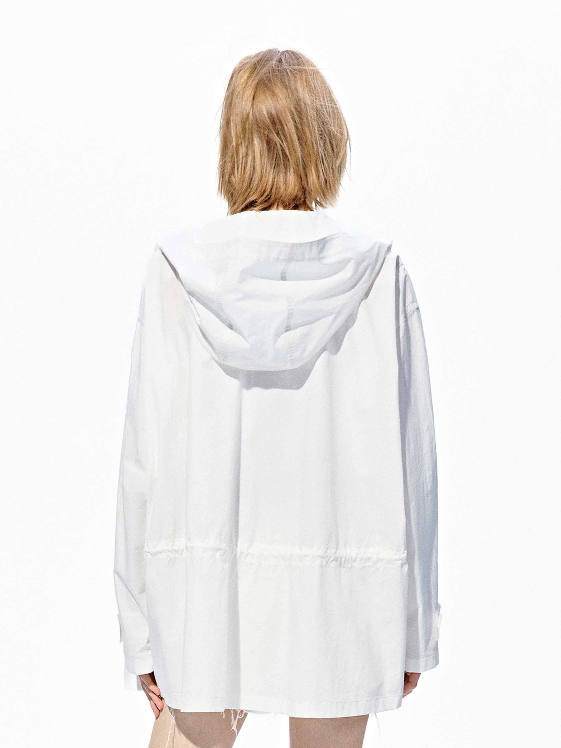 Drawstring Waist Cotton Jacket - Image 6