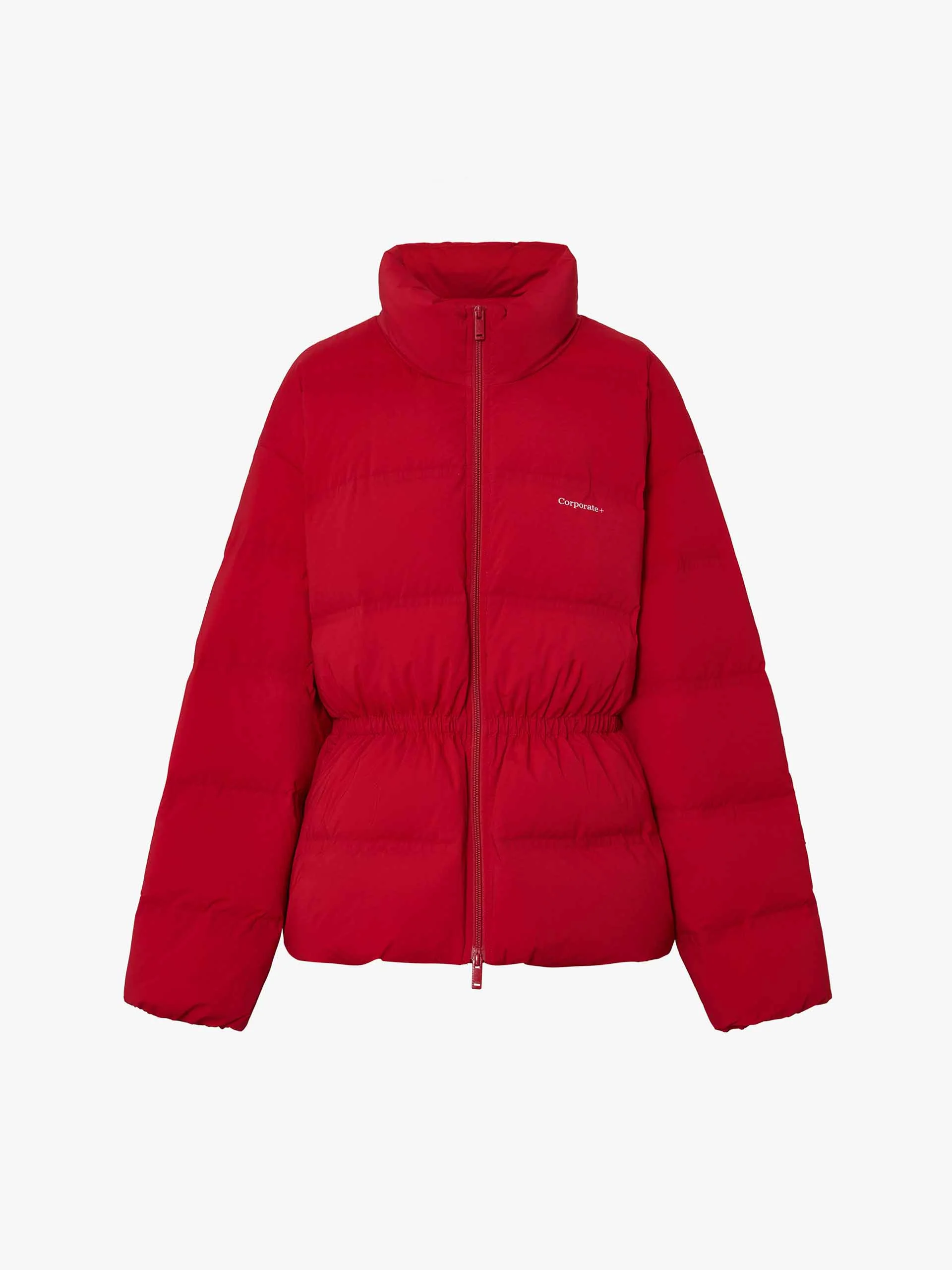 Drawstring Waist Down Jacket - Image 13