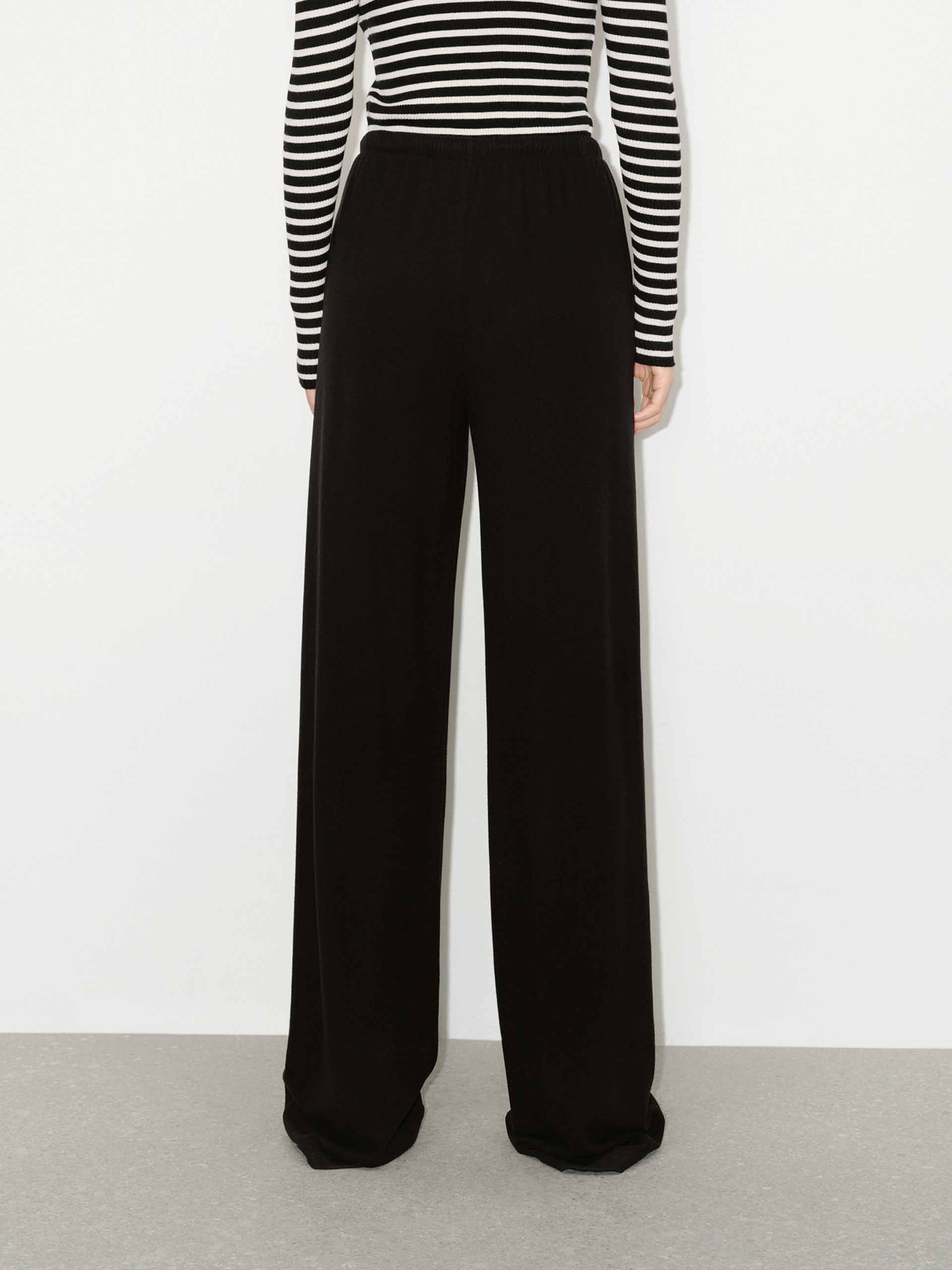 Drawstring Waist Loose Pants - Image 3