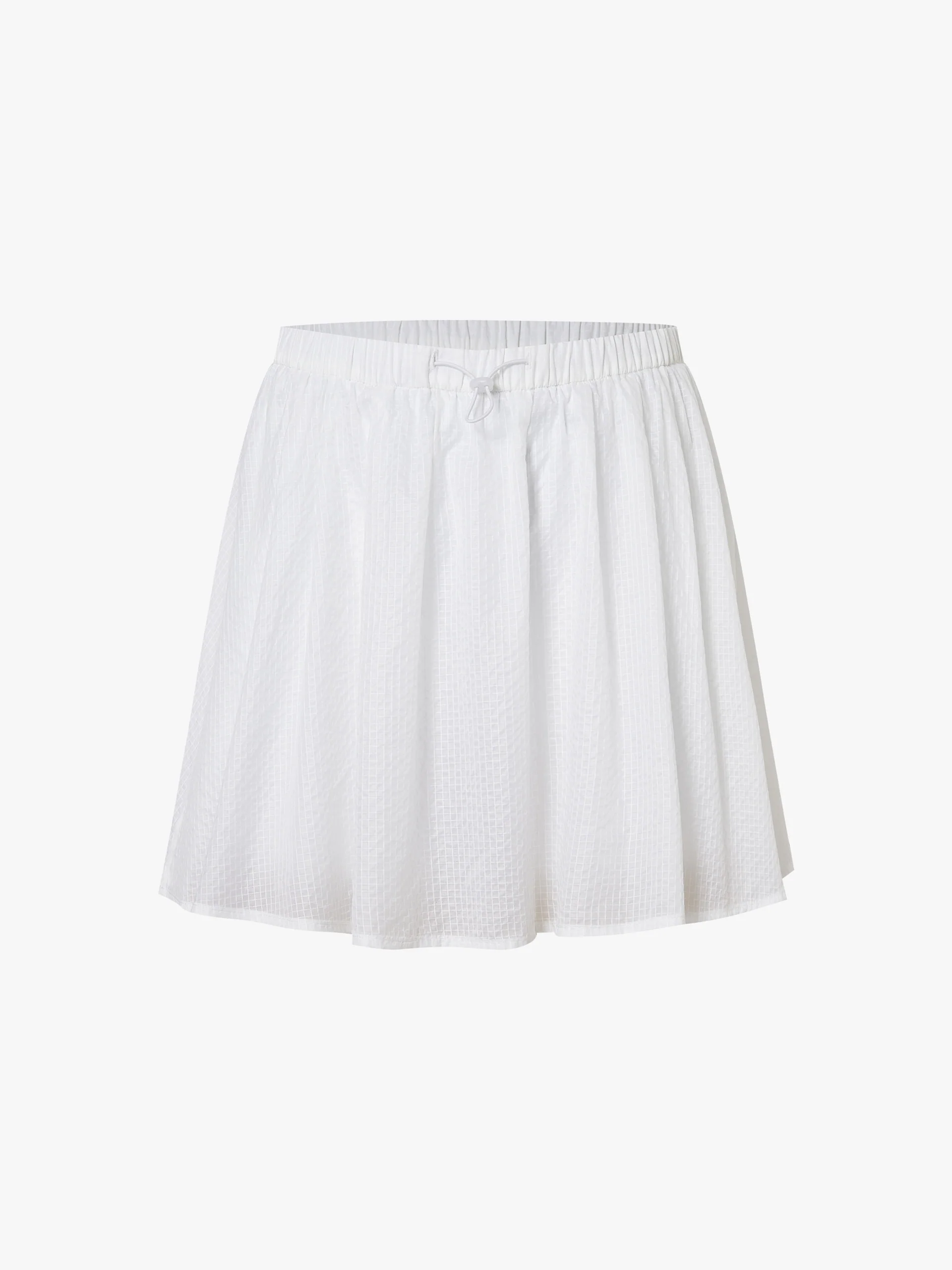 Drawstring Waist Mini Skort - Image 13